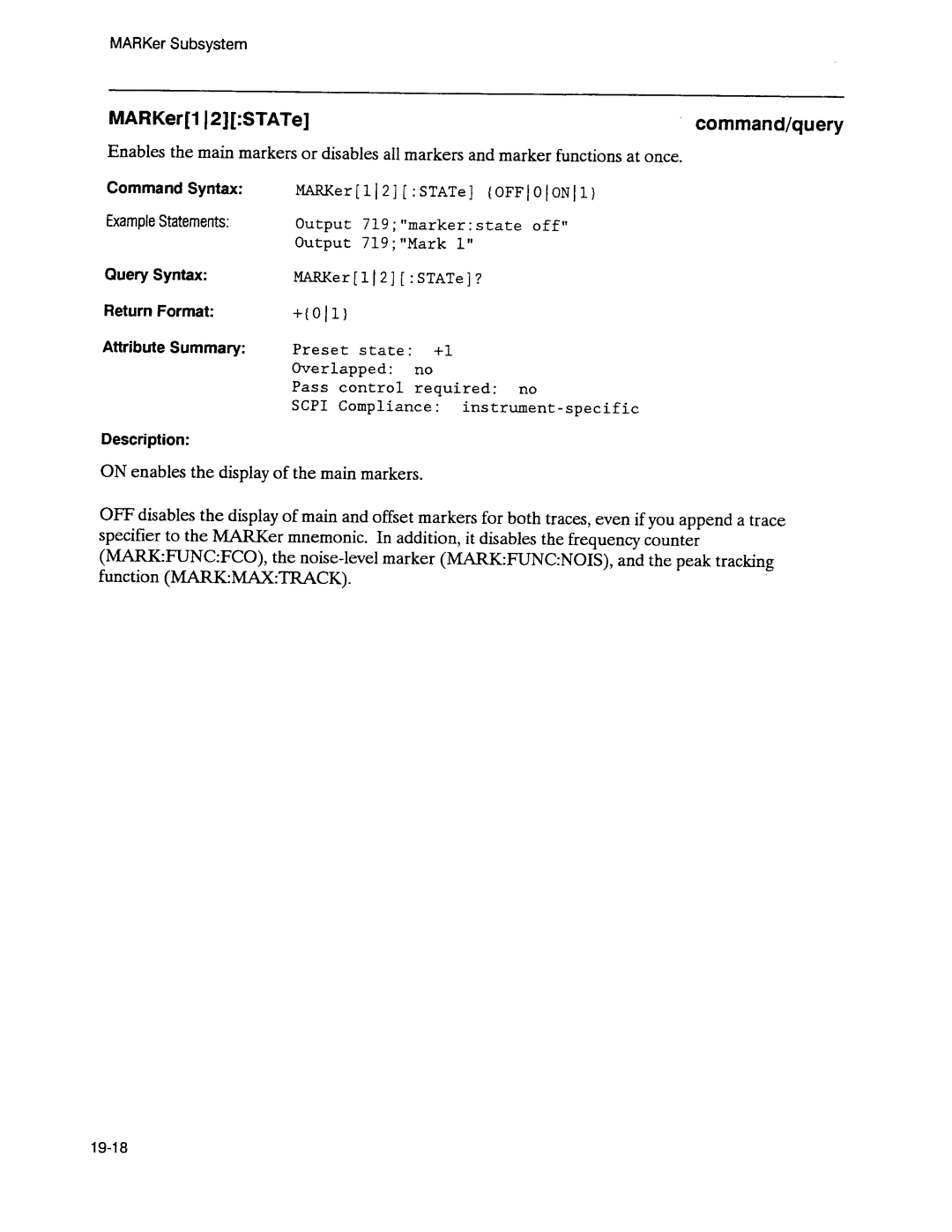 Agilent Technologies 3589A GP-IB manual 