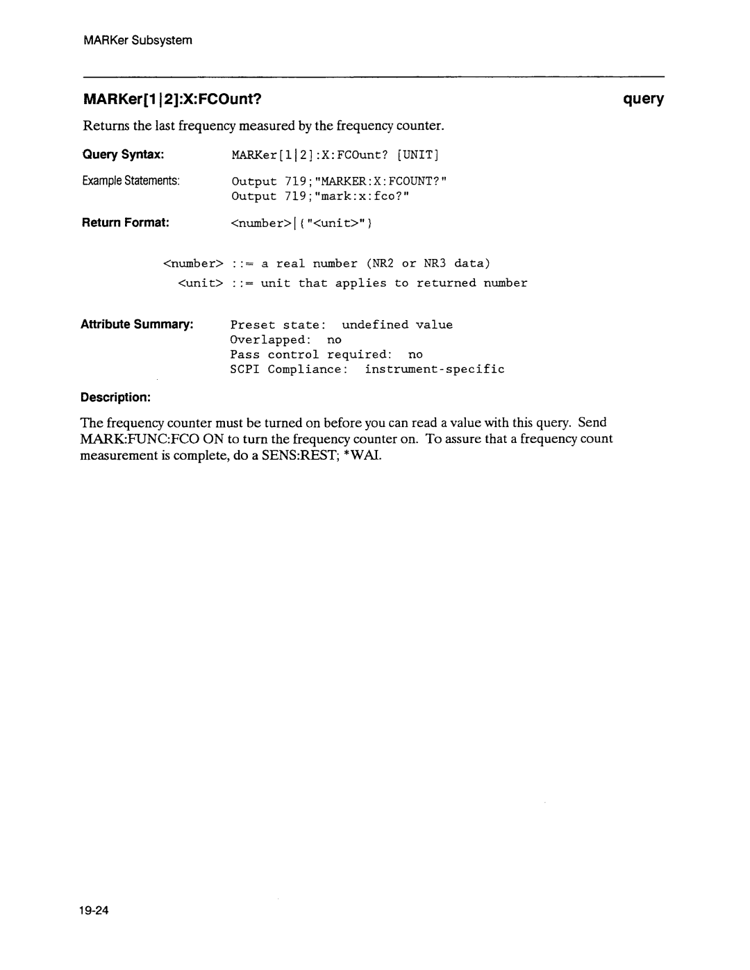 Agilent Technologies 3589A GP-IB manual 