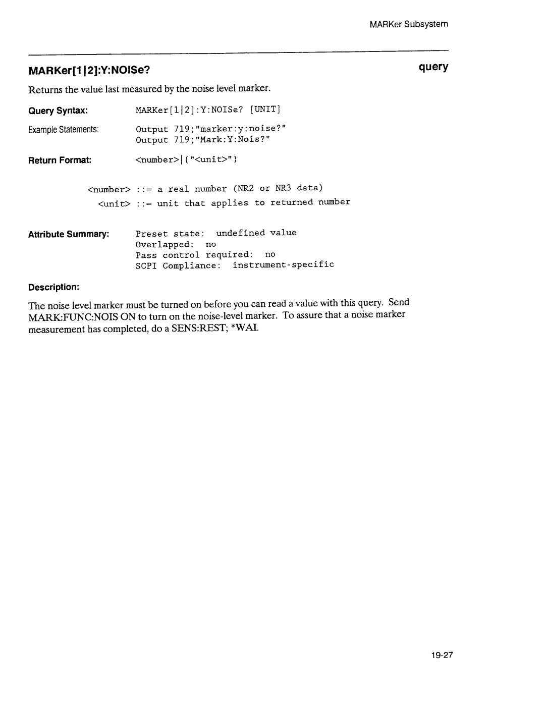 Agilent Technologies 3589A GP-IB manual 