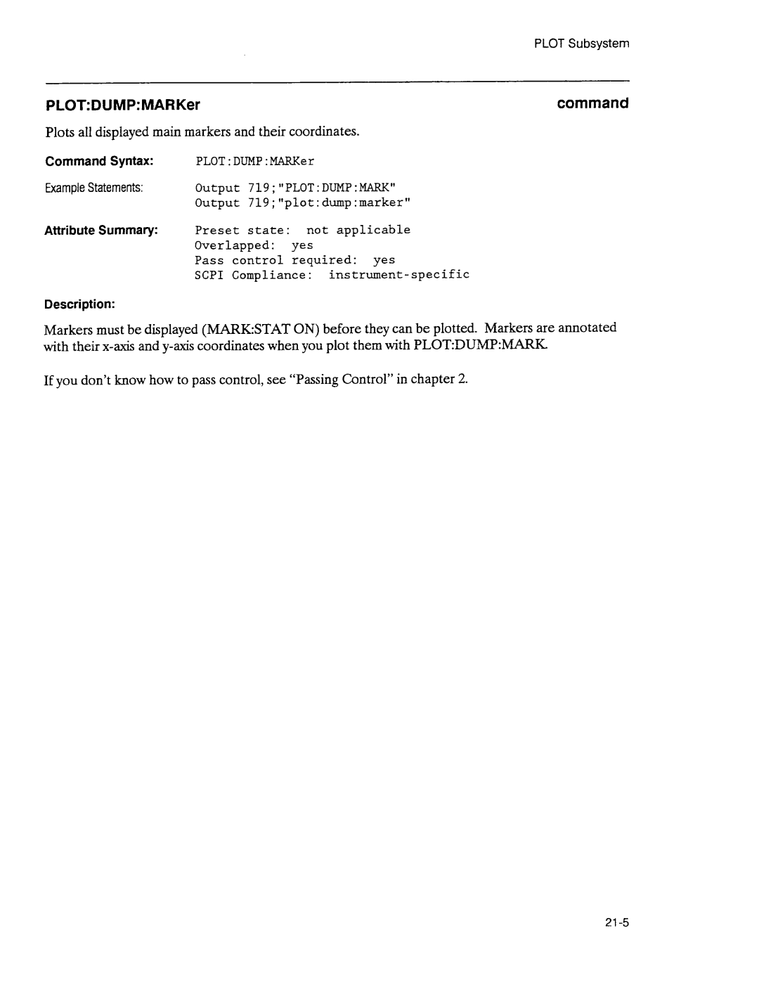 Agilent Technologies 3589A GP-IB manual 