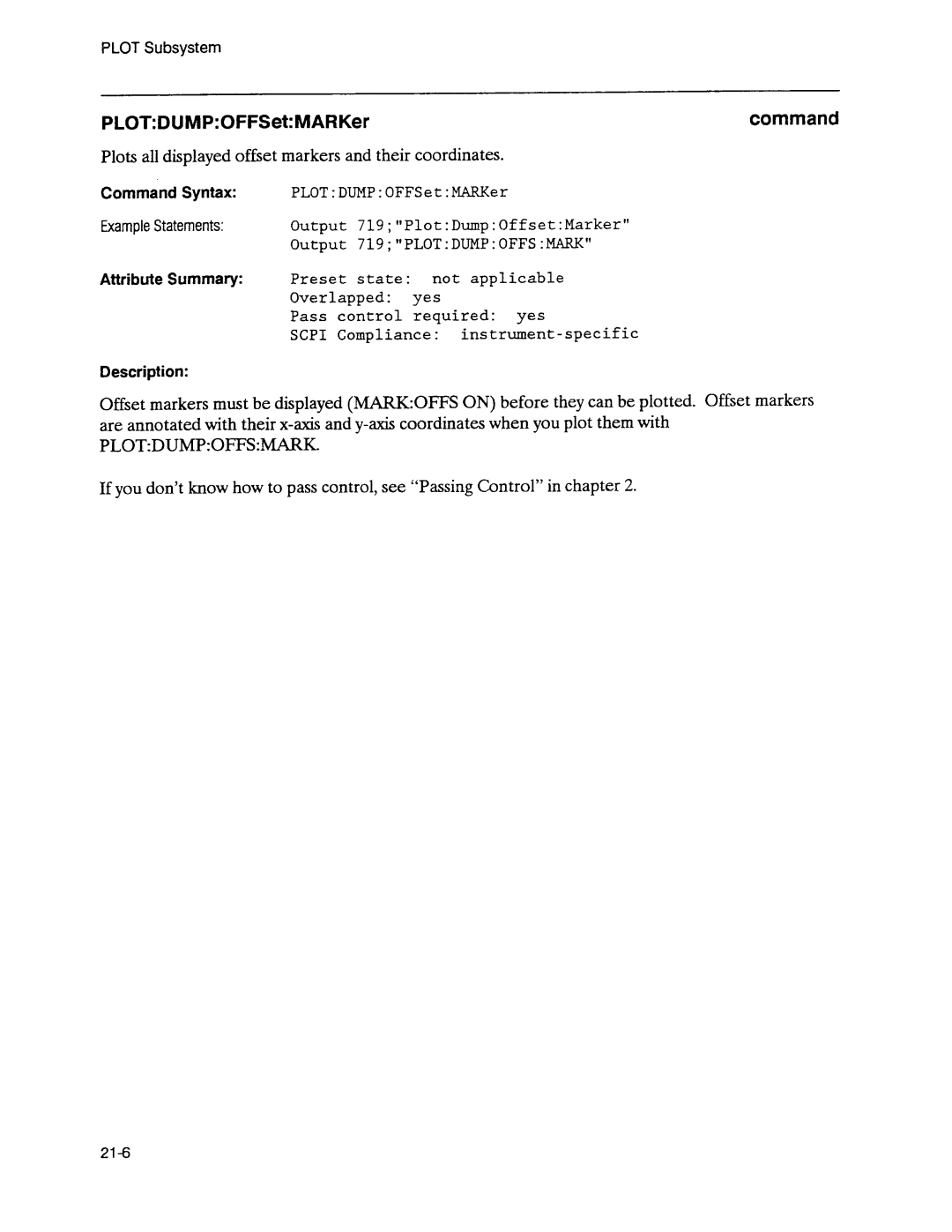 Agilent Technologies 3589A GP-IB manual 