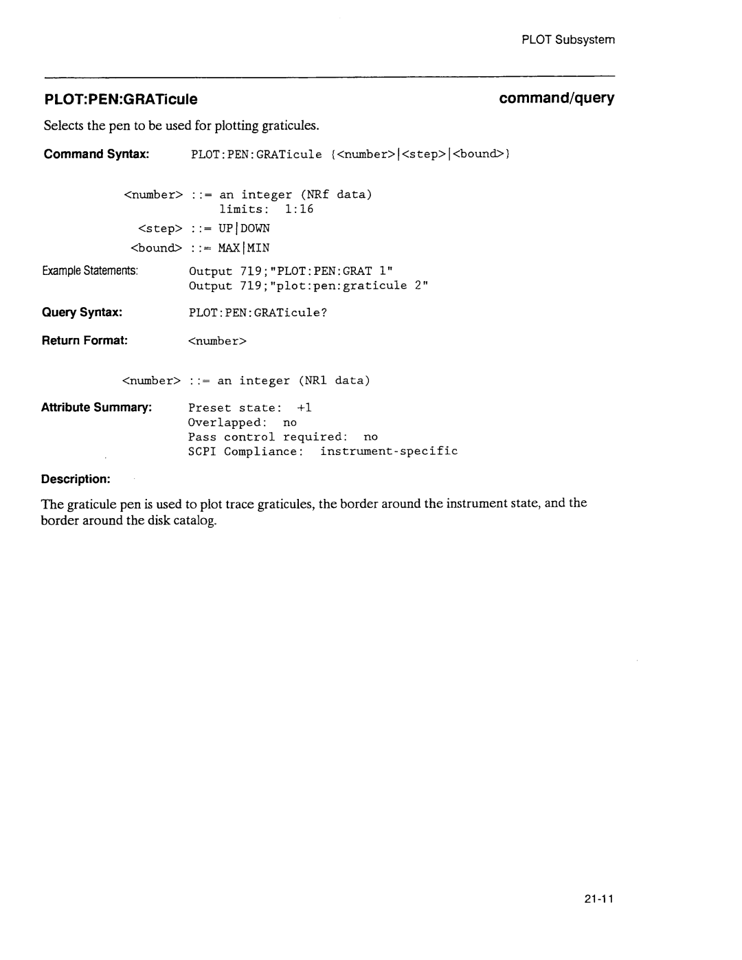 Agilent Technologies 3589A GP-IB manual 
