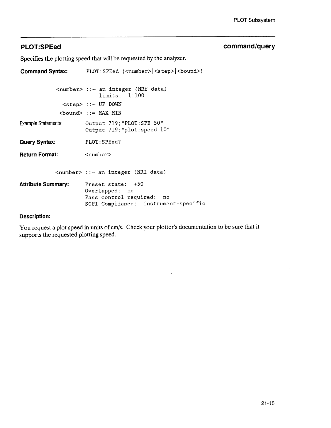 Agilent Technologies 3589A GP-IB manual 
