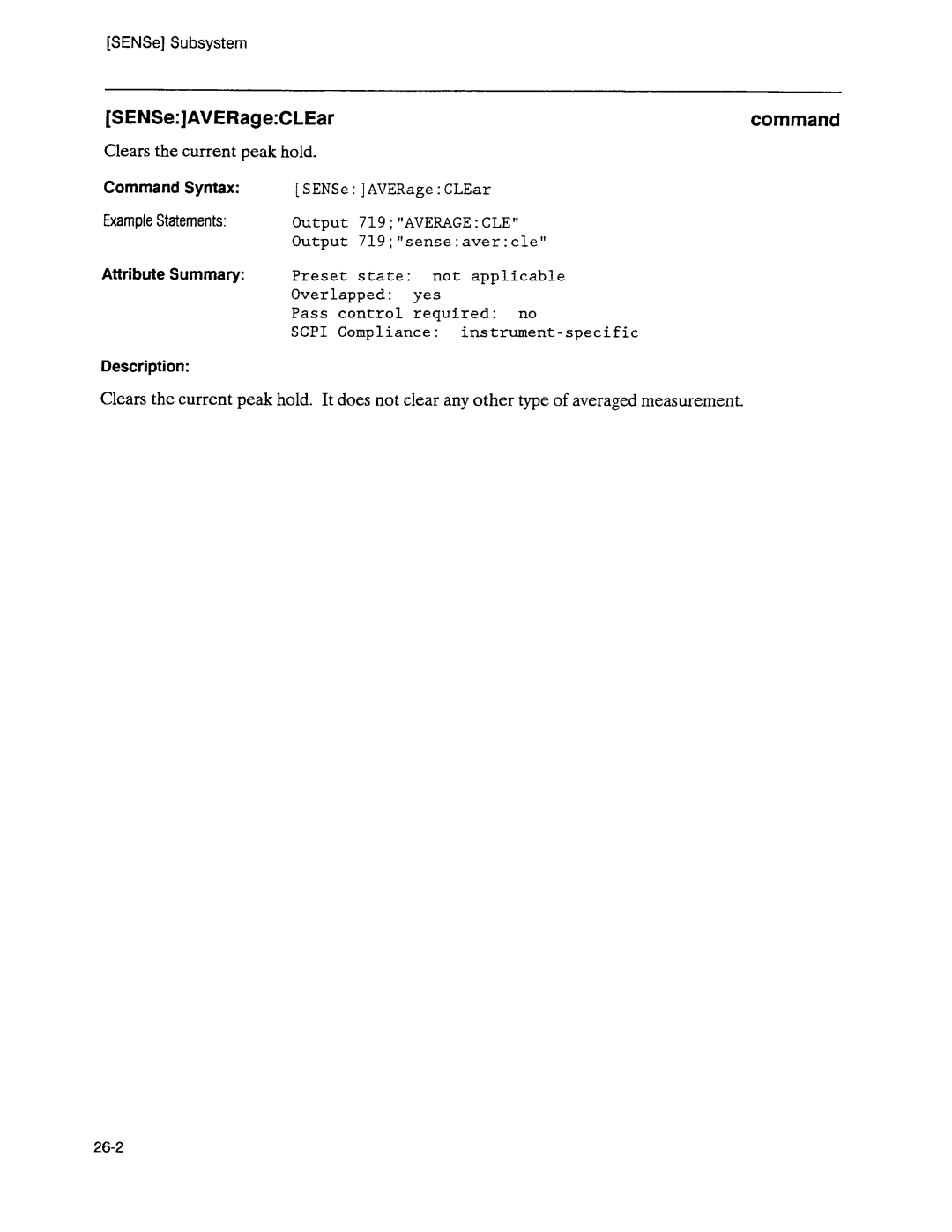 Agilent Technologies 3589A GP-IB manual 