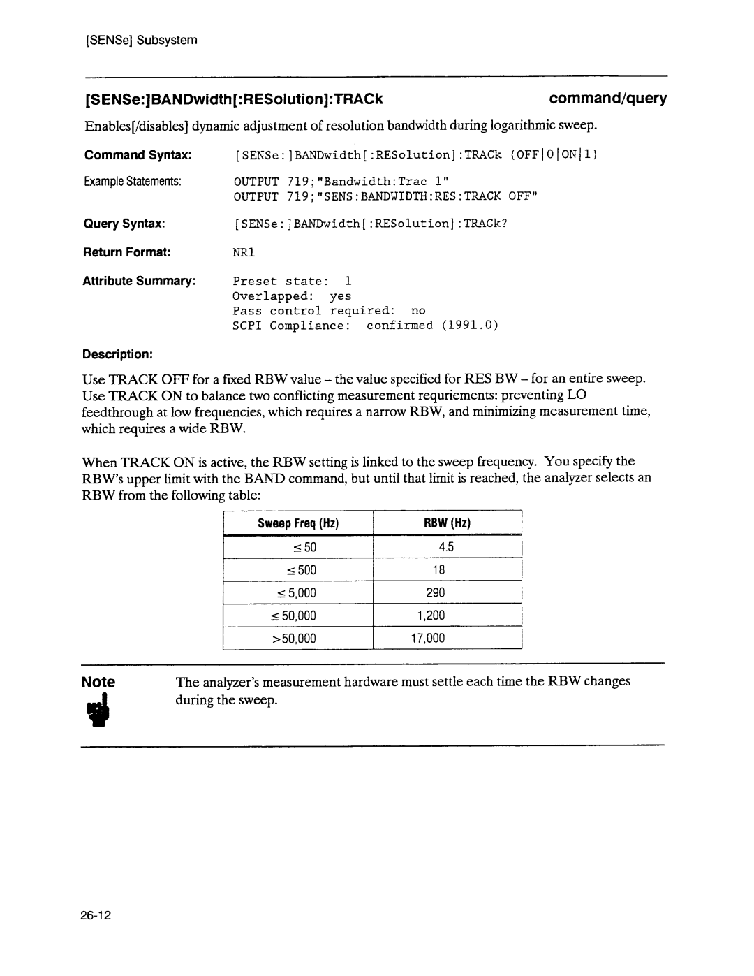 Agilent Technologies 3589A GP-IB manual 