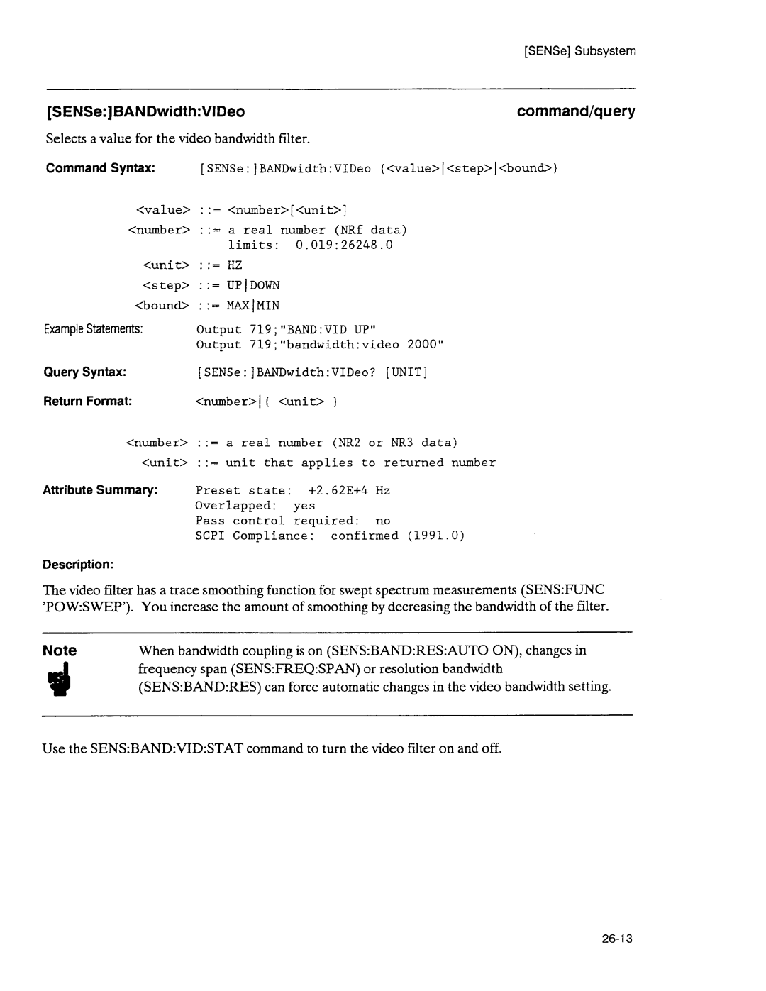 Agilent Technologies 3589A GP-IB manual 