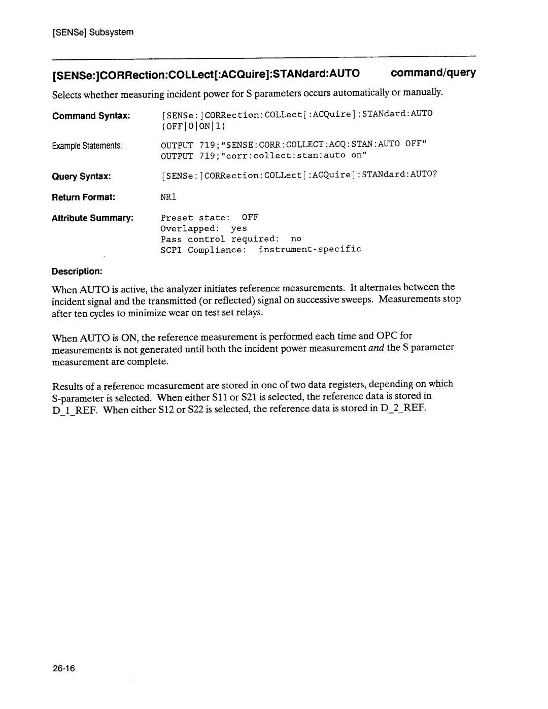Agilent Technologies 3589A GP-IB manual 