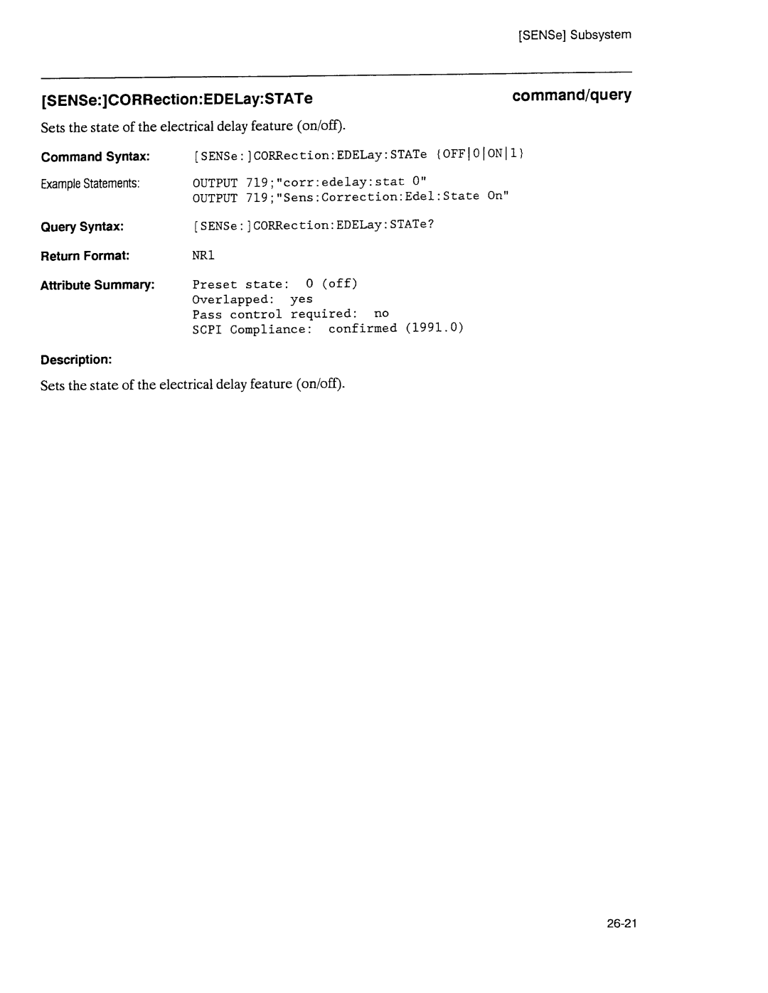 Agilent Technologies 3589A GP-IB manual 