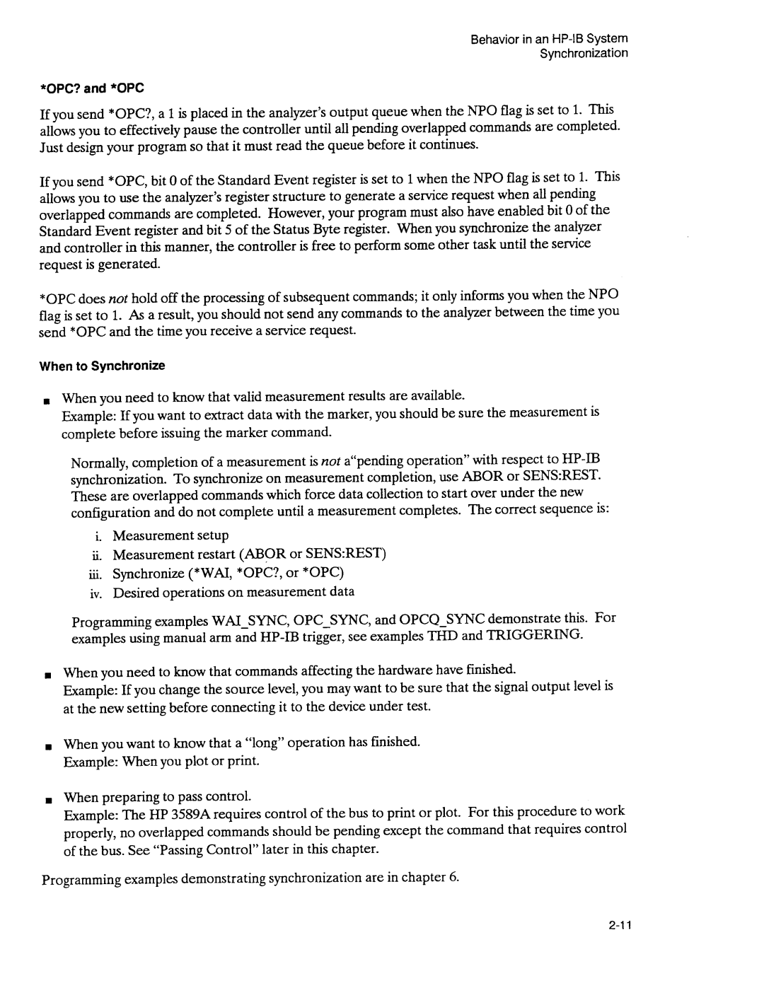 Agilent Technologies 3589A GP-IB manual 