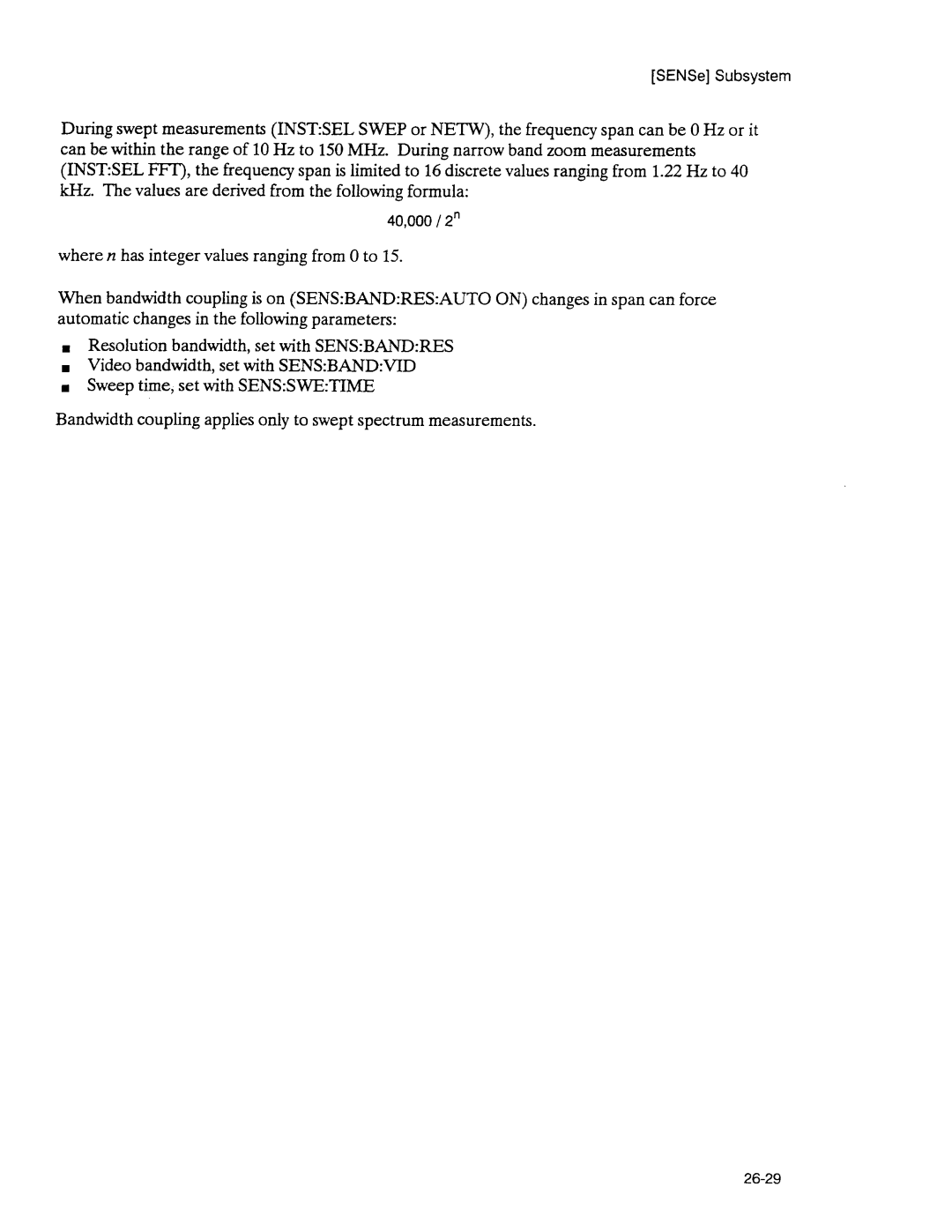 Agilent Technologies 3589A GP-IB manual 