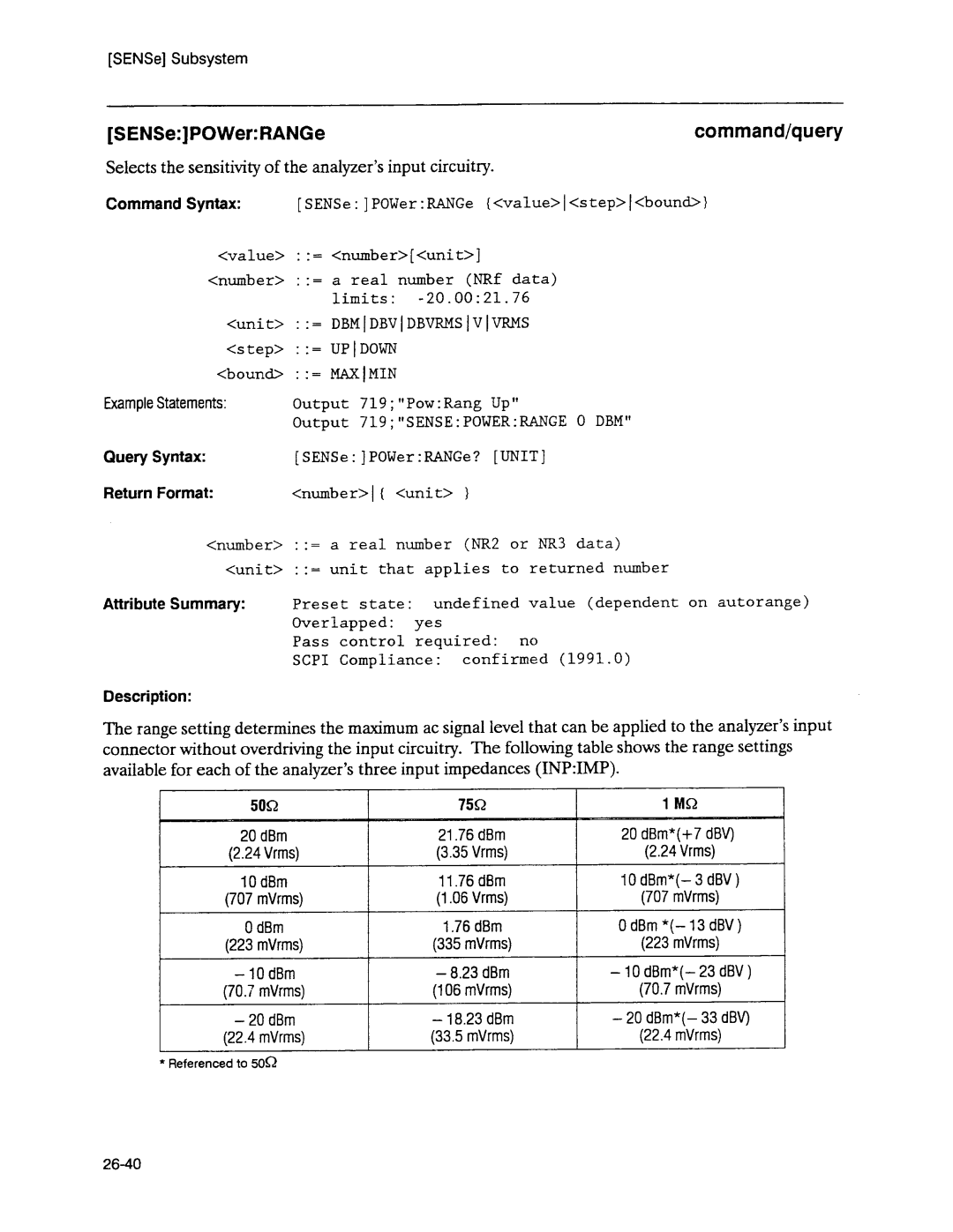 Agilent Technologies 3589A GP-IB manual 