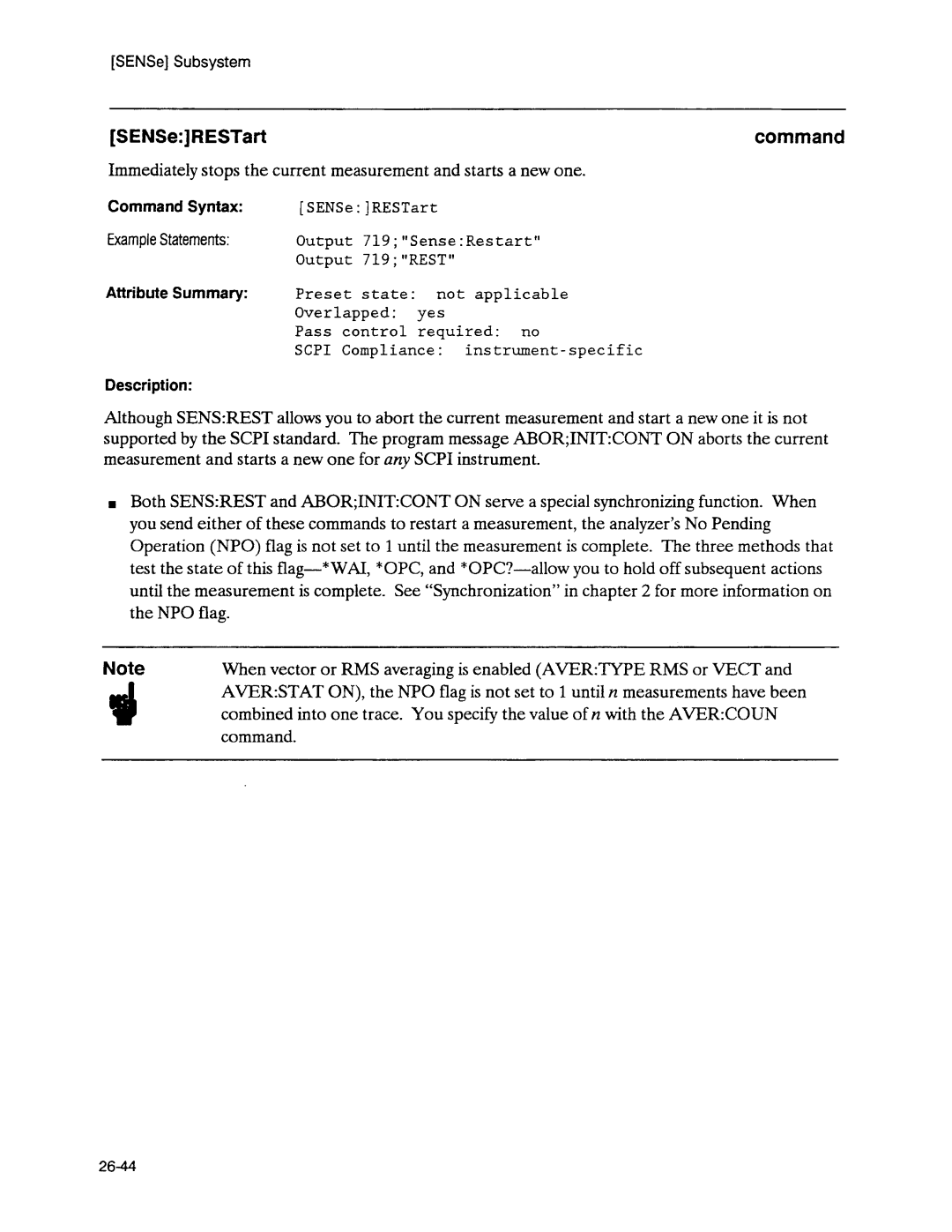 Agilent Technologies 3589A GP-IB manual 