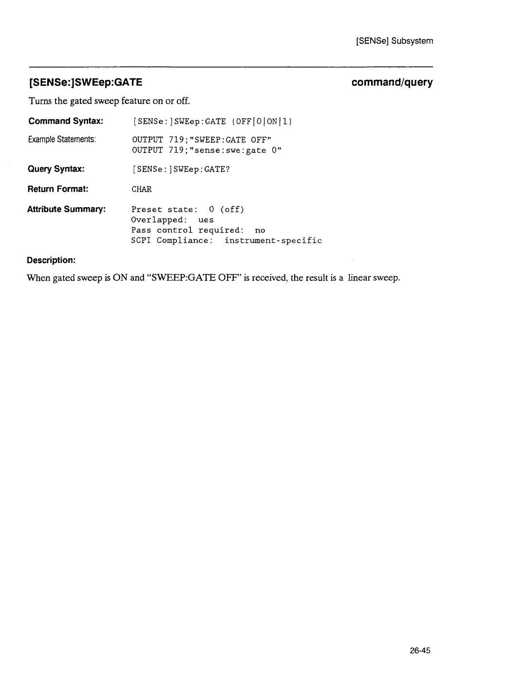 Agilent Technologies 3589A GP-IB manual 