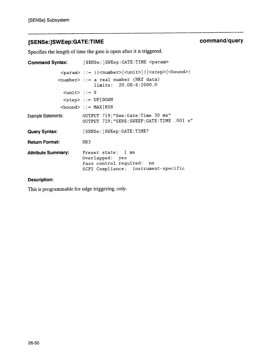 Agilent Technologies 3589A GP-IB manual 