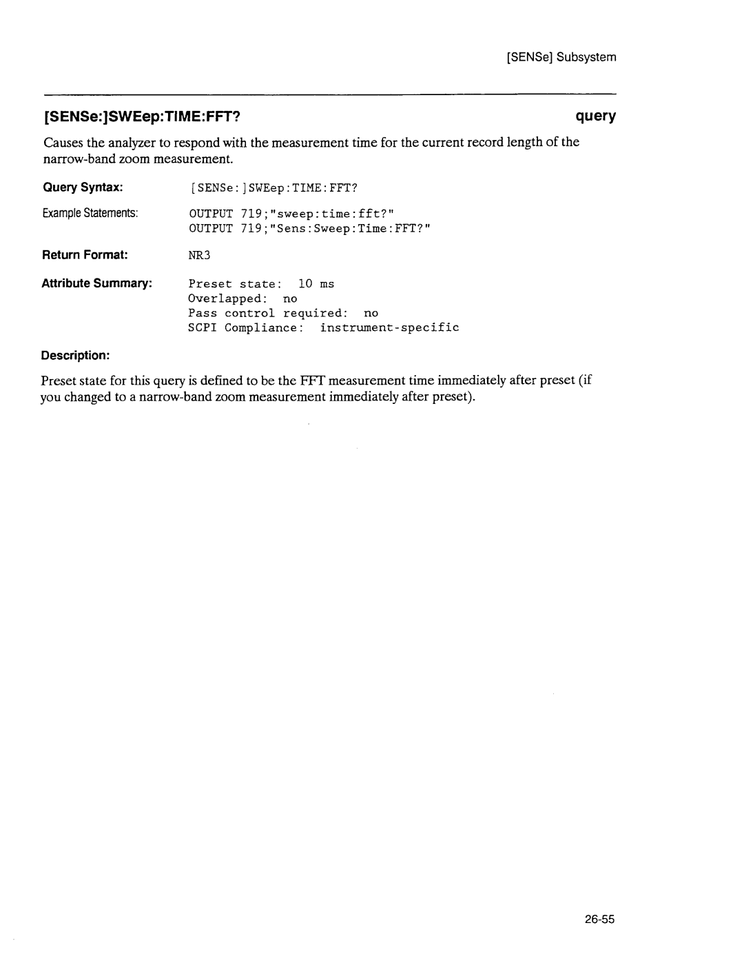 Agilent Technologies 3589A GP-IB manual 