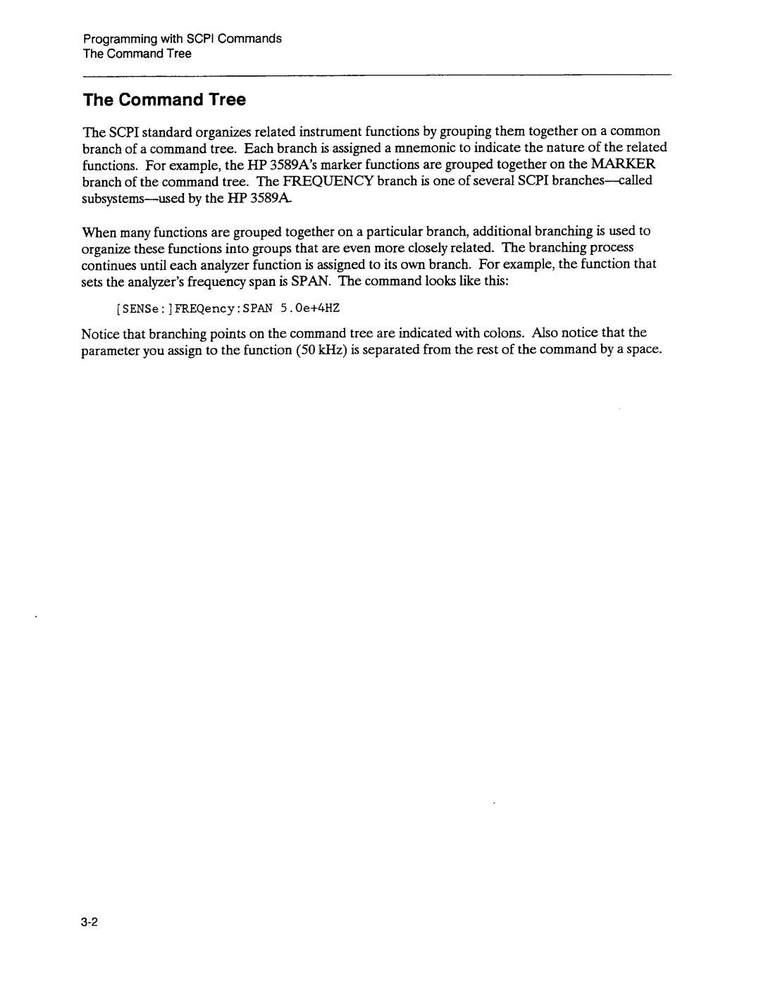 Agilent Technologies 3589A GP-IB manual 