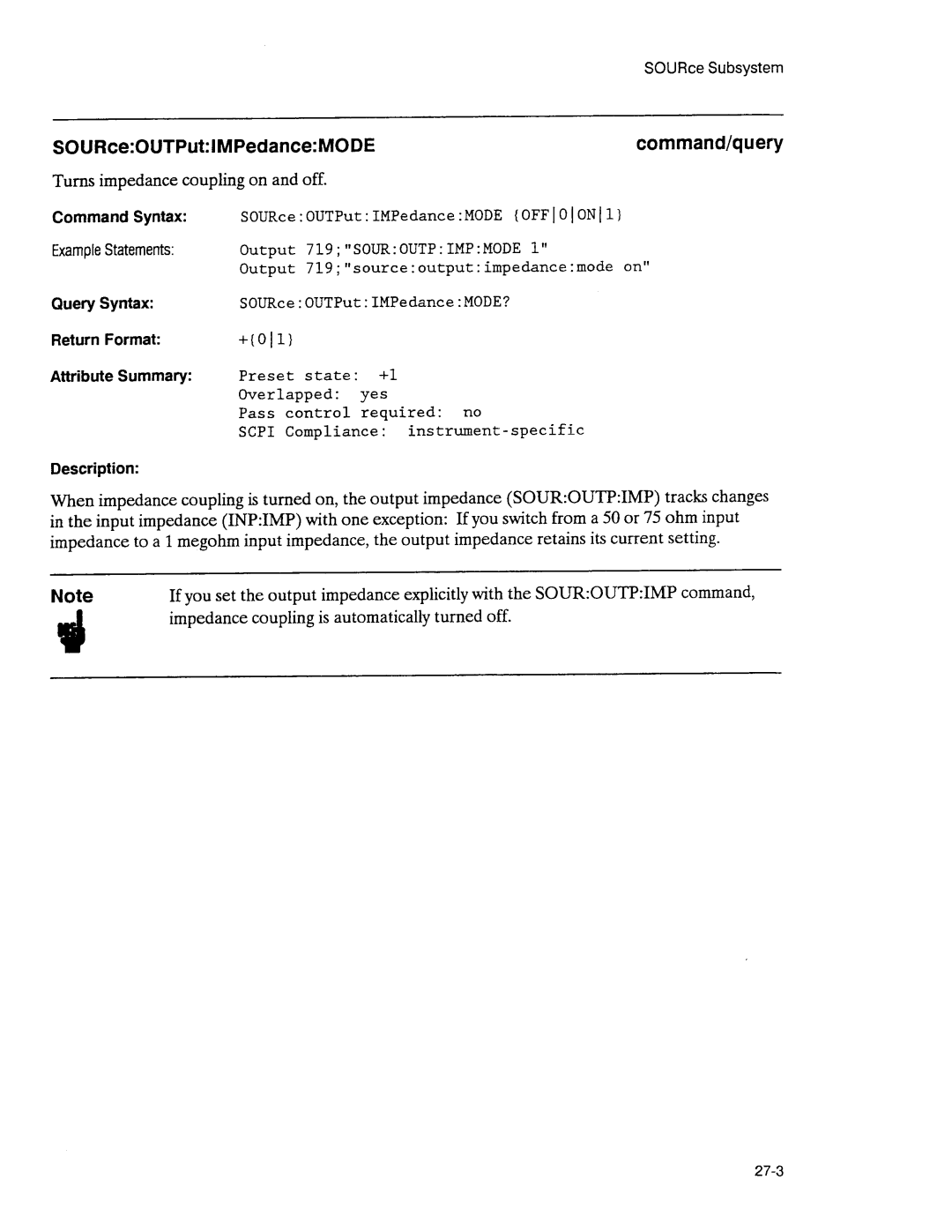 Agilent Technologies 3589A GP-IB manual 