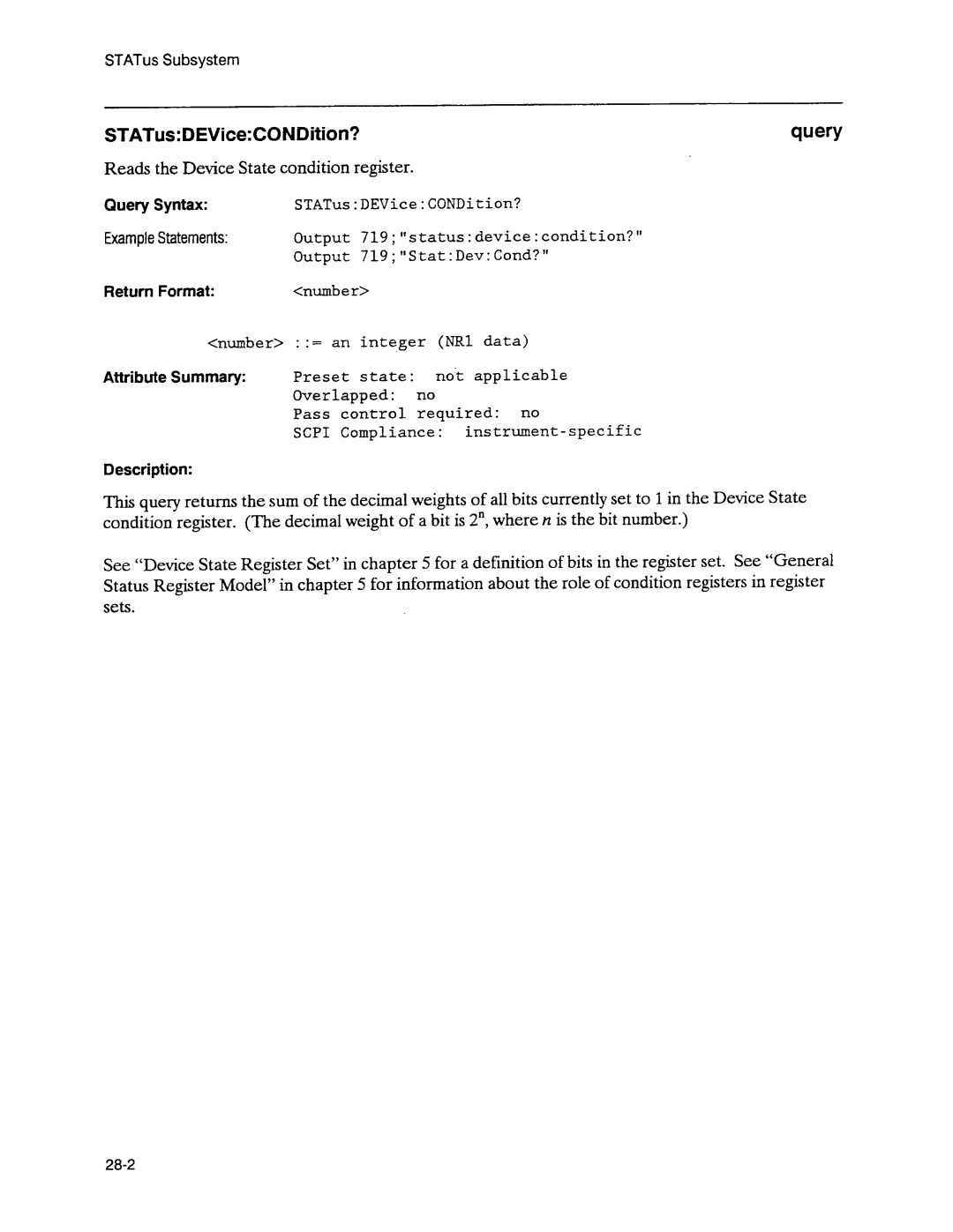 Agilent Technologies 3589A GP-IB manual 