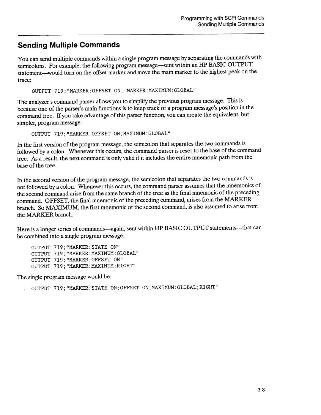 Agilent Technologies 3589A GP-IB manual 