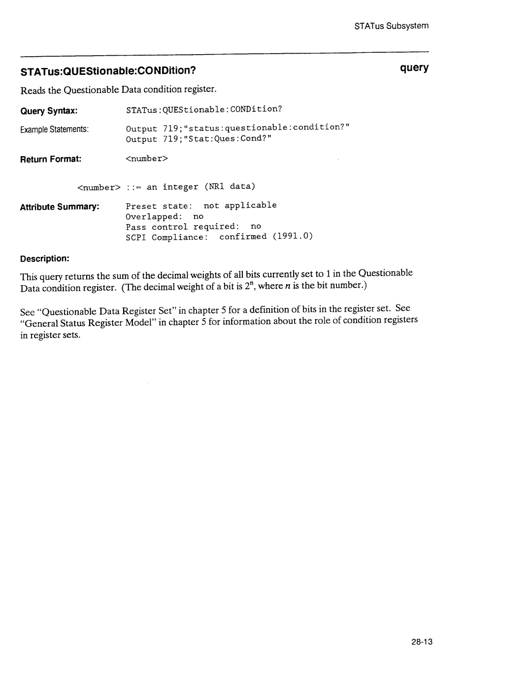 Agilent Technologies 3589A GP-IB manual 