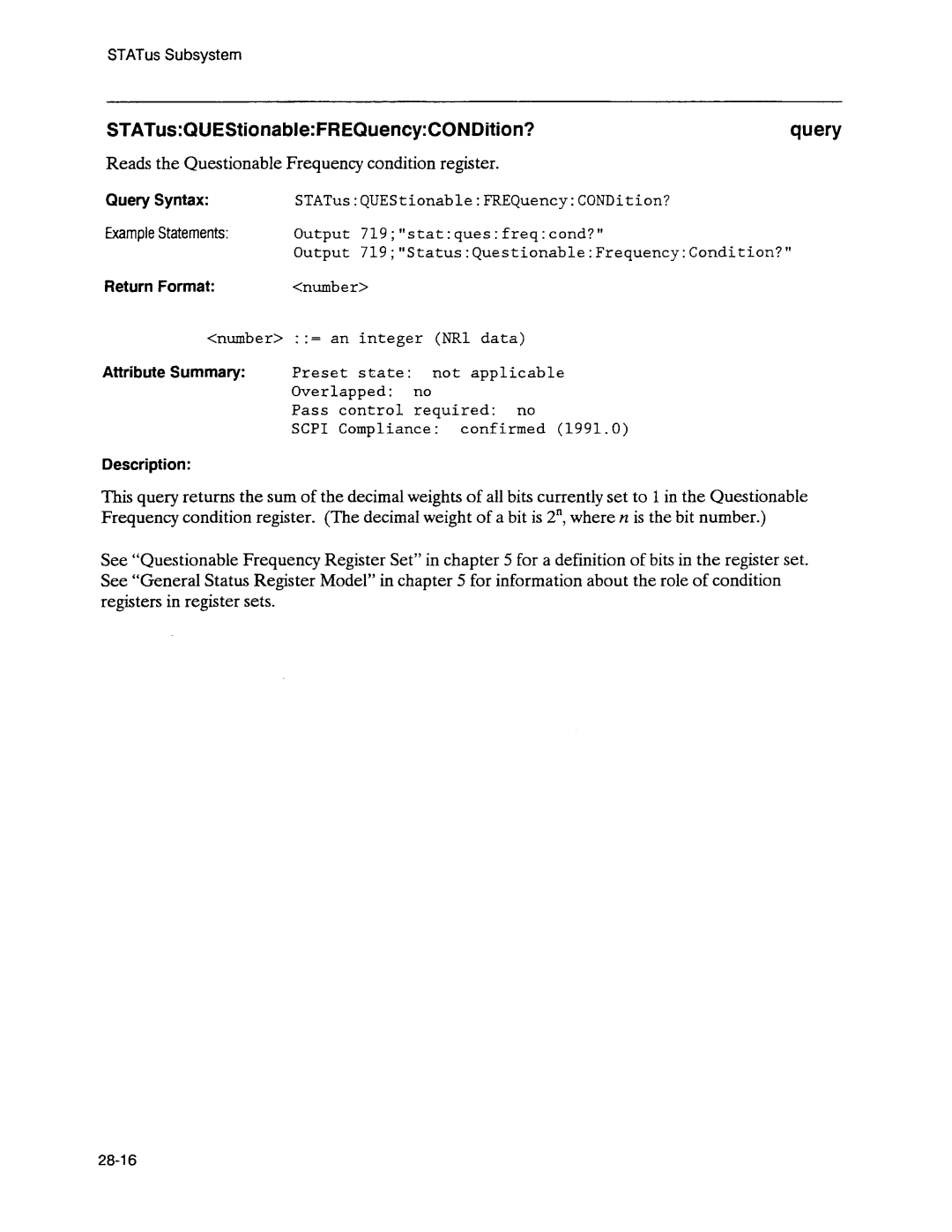 Agilent Technologies 3589A GP-IB manual 