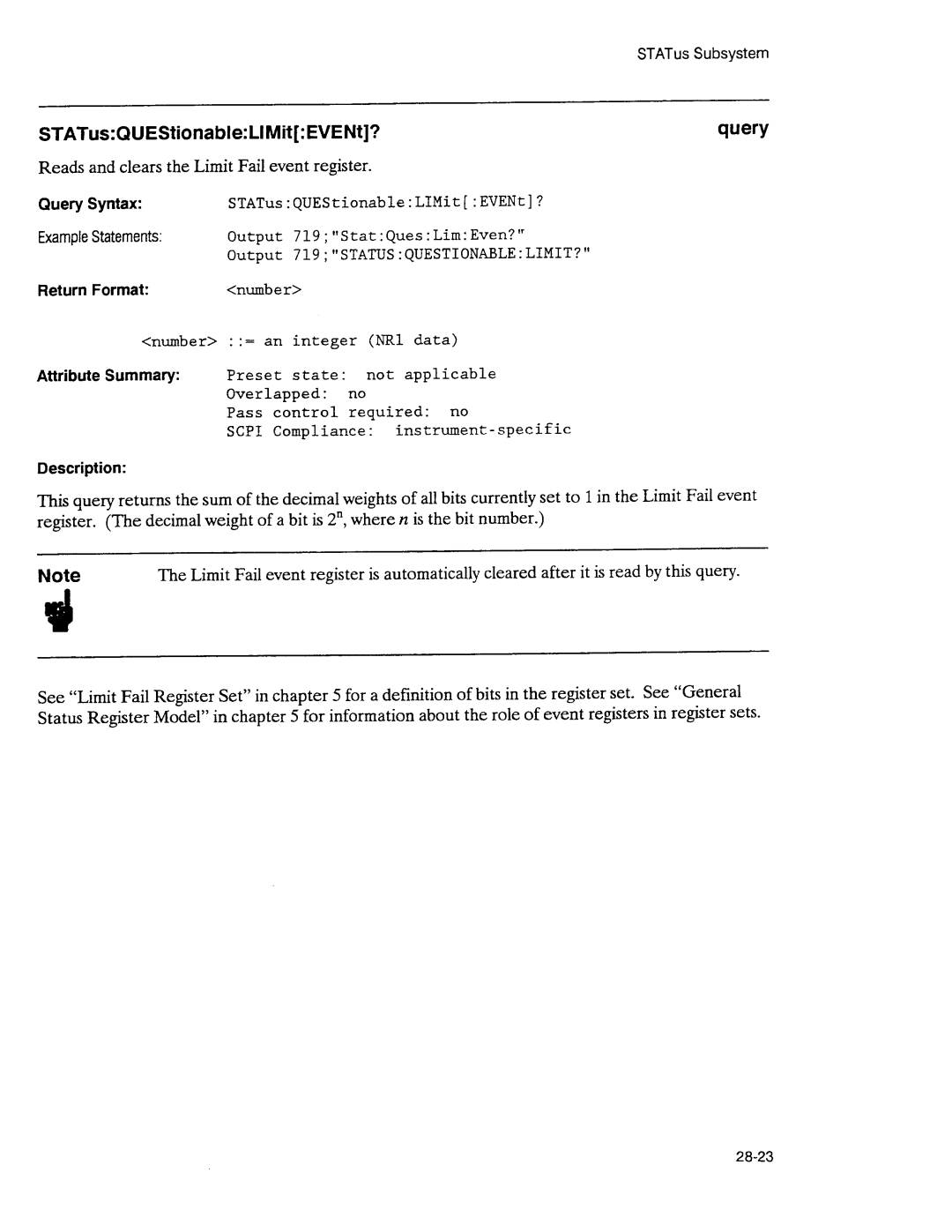 Agilent Technologies 3589A GP-IB manual 
