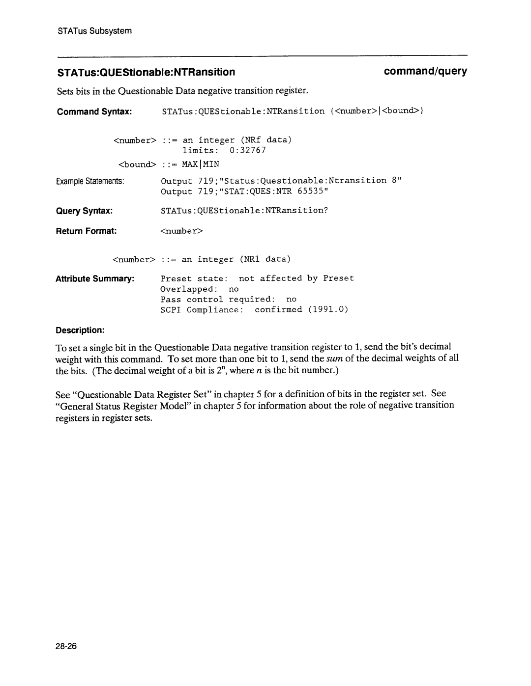 Agilent Technologies 3589A GP-IB manual 