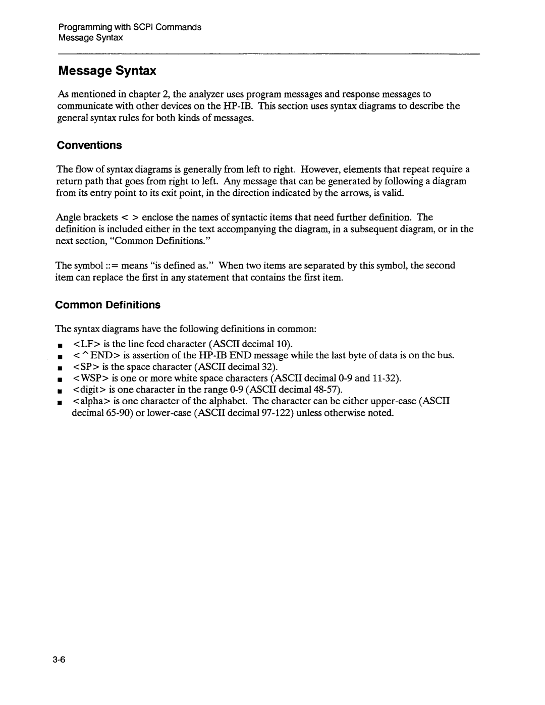 Agilent Technologies 3589A GP-IB manual 