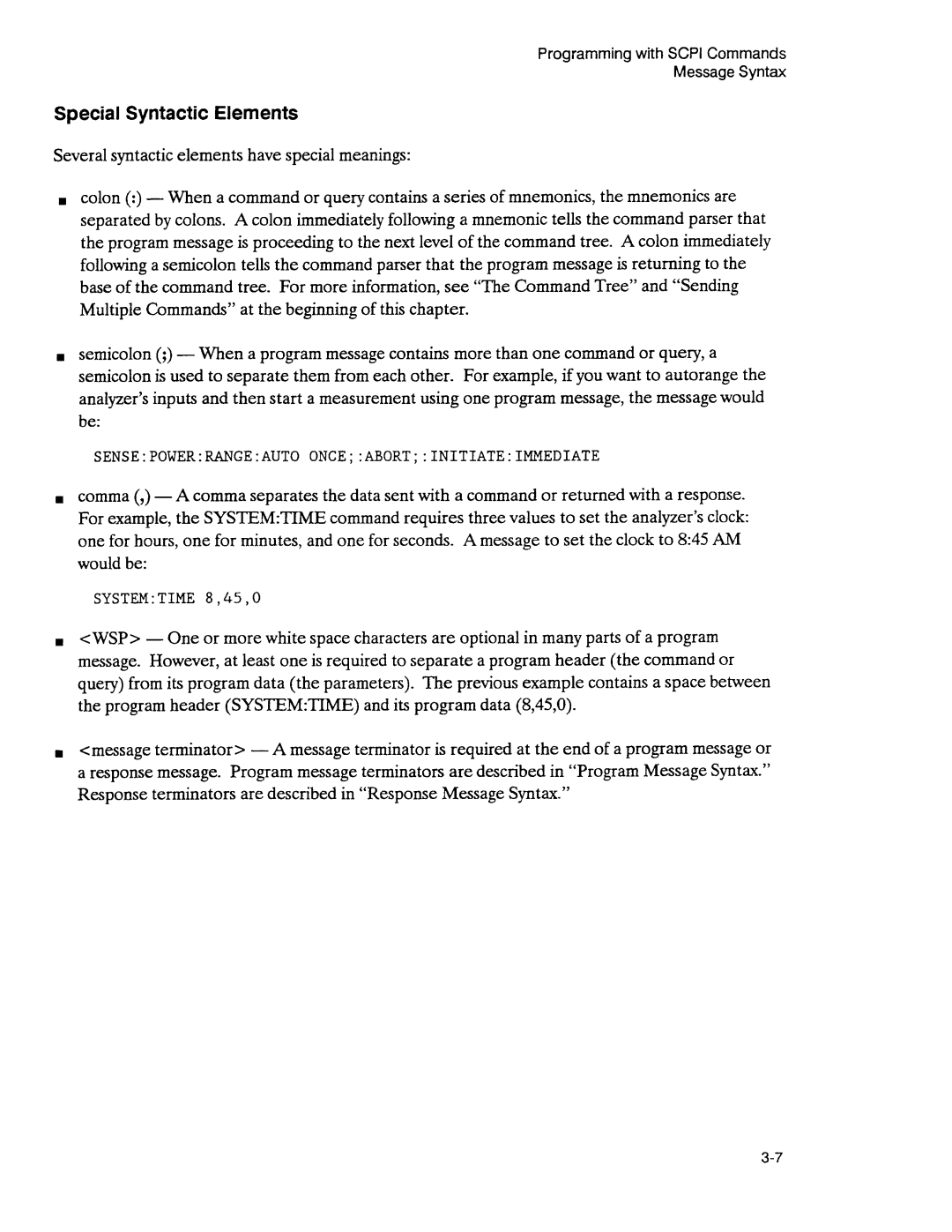 Agilent Technologies 3589A GP-IB manual 