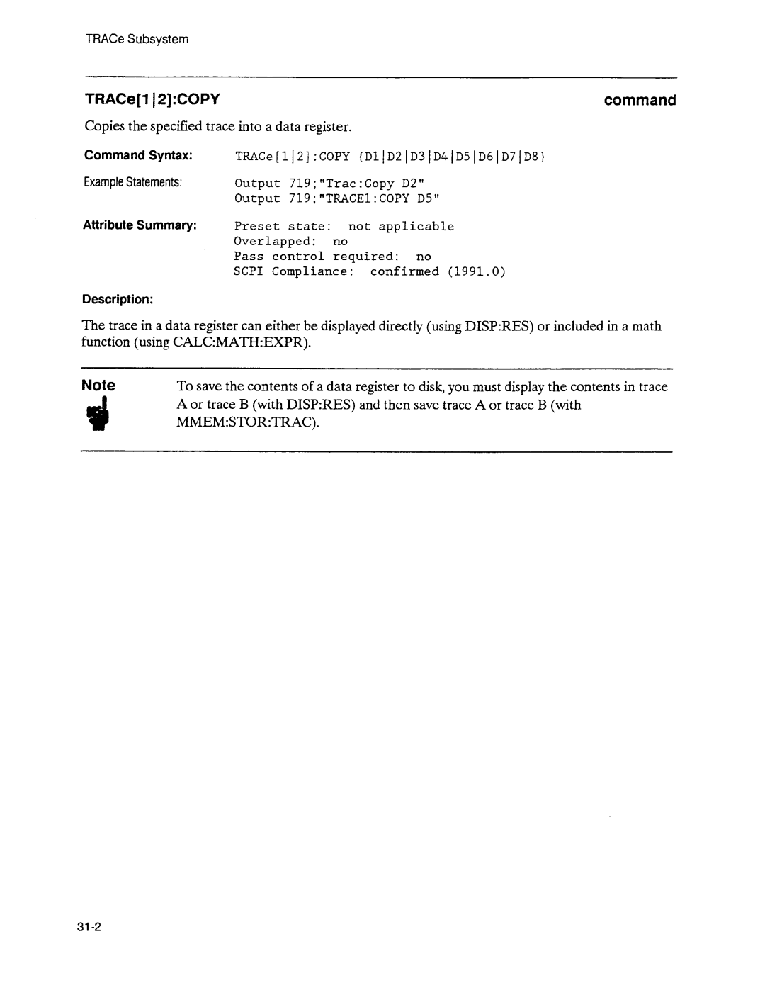 Agilent Technologies 3589A GP-IB manual 