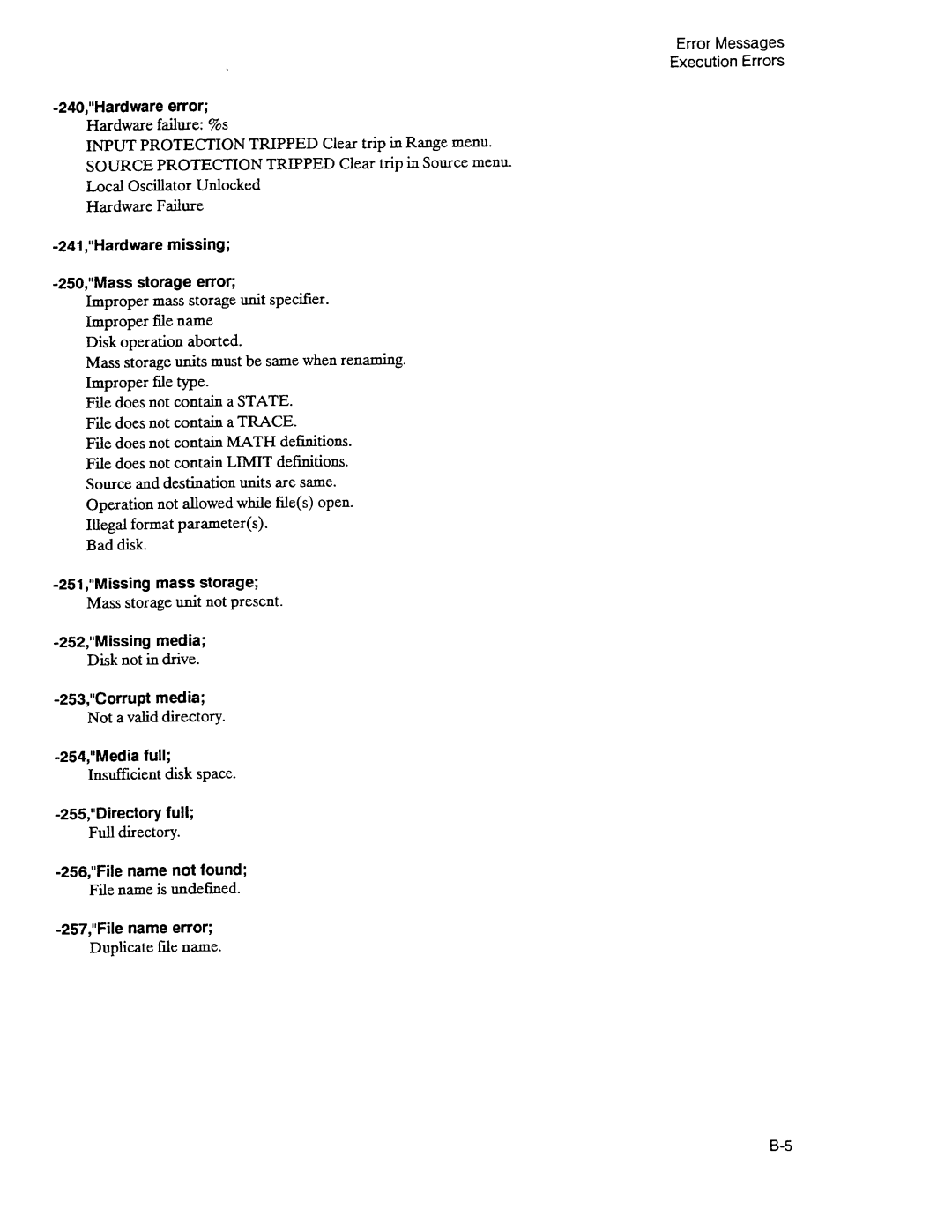 Agilent Technologies 3589A GP-IB manual 