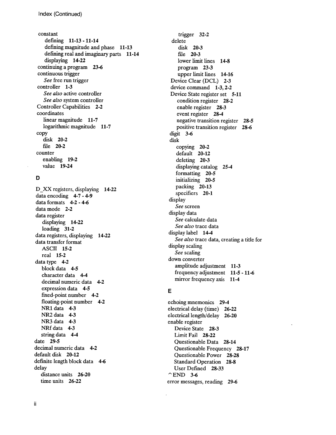 Agilent Technologies 3589A GP-IB manual 