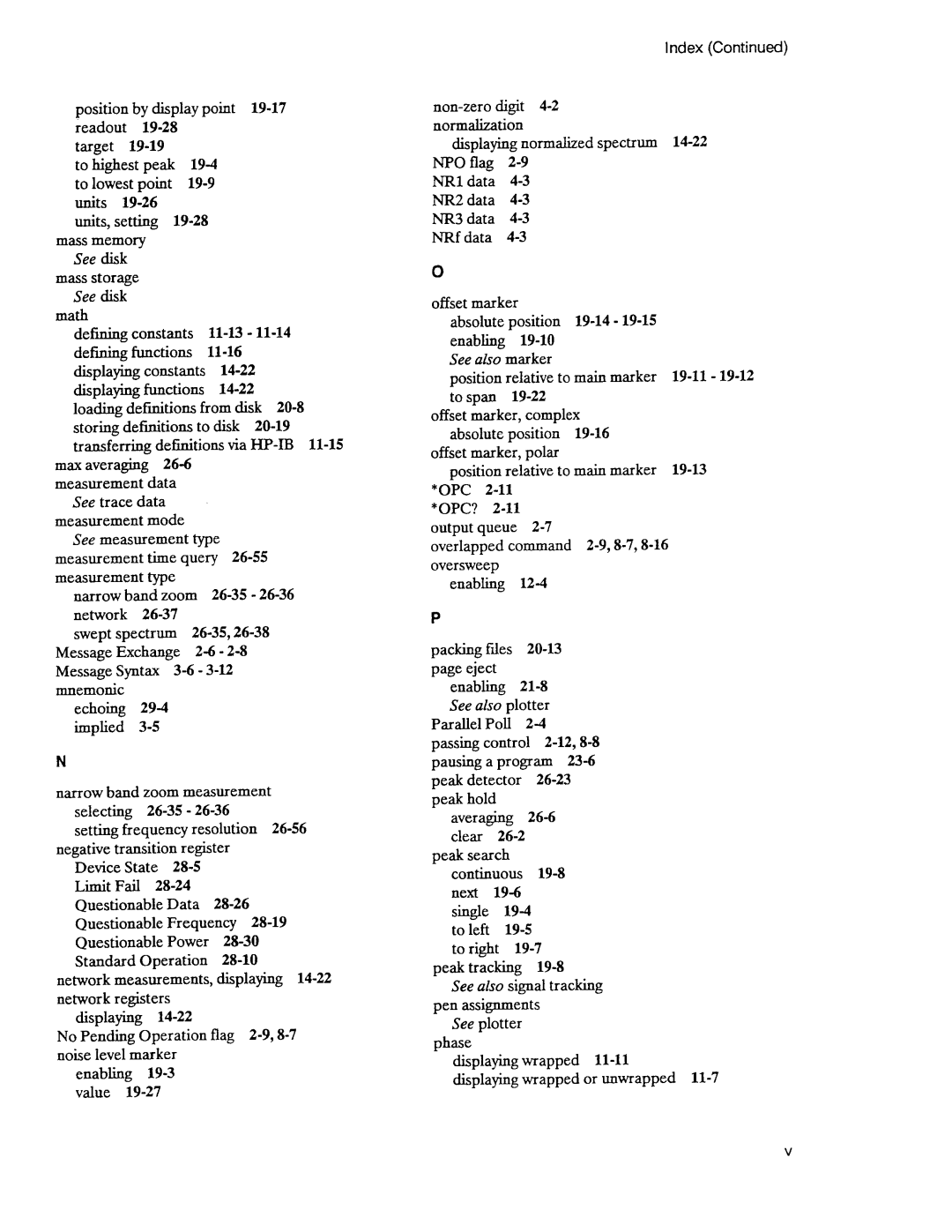 Agilent Technologies 3589A GP-IB manual 