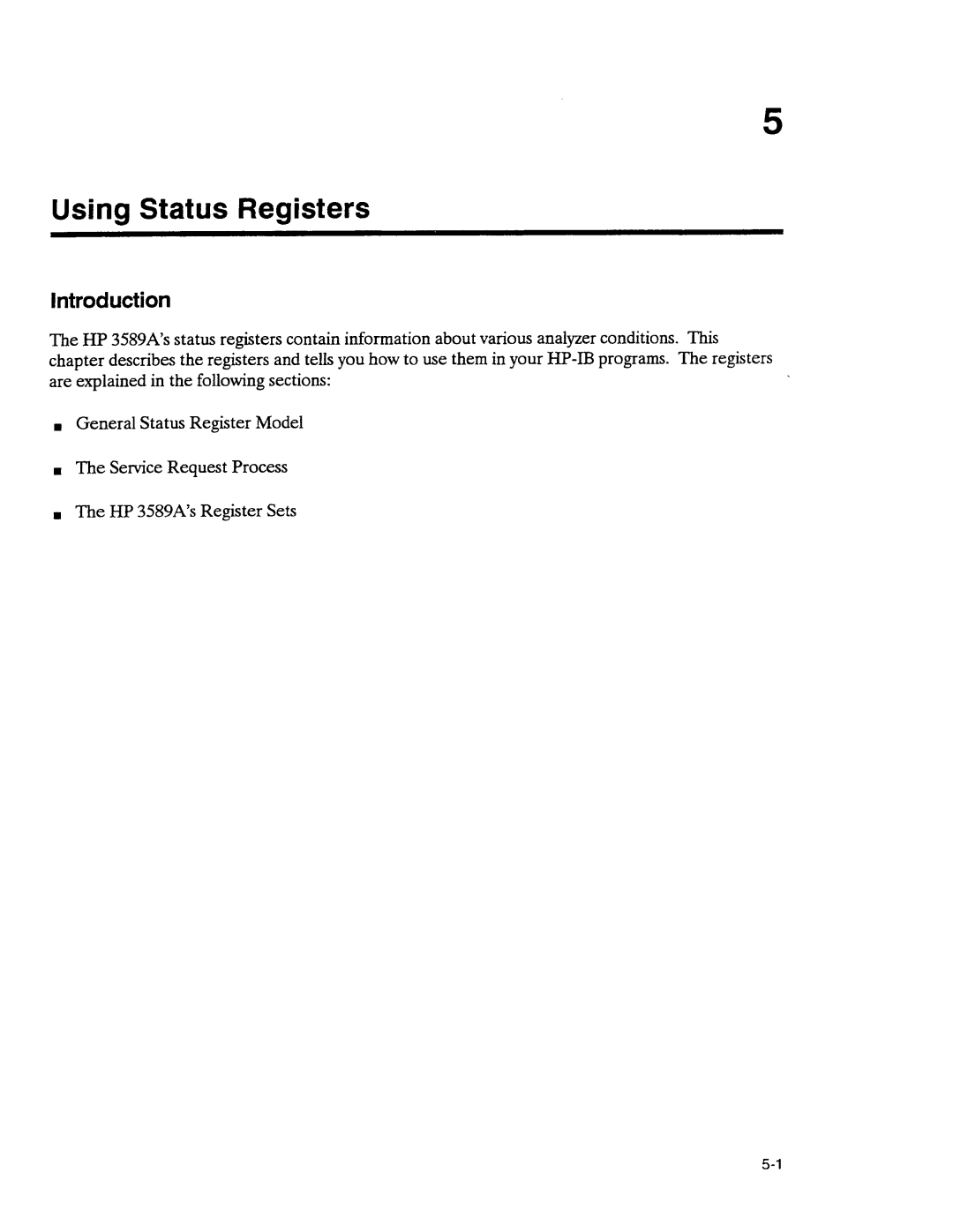 Agilent Technologies 3589A GP-IB manual 