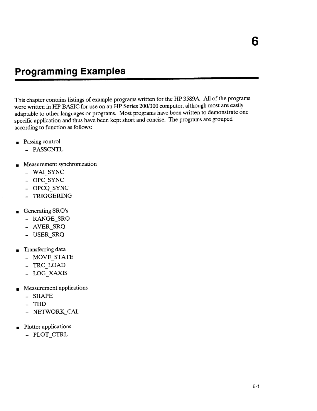 Agilent Technologies 3589A GP-IB manual 