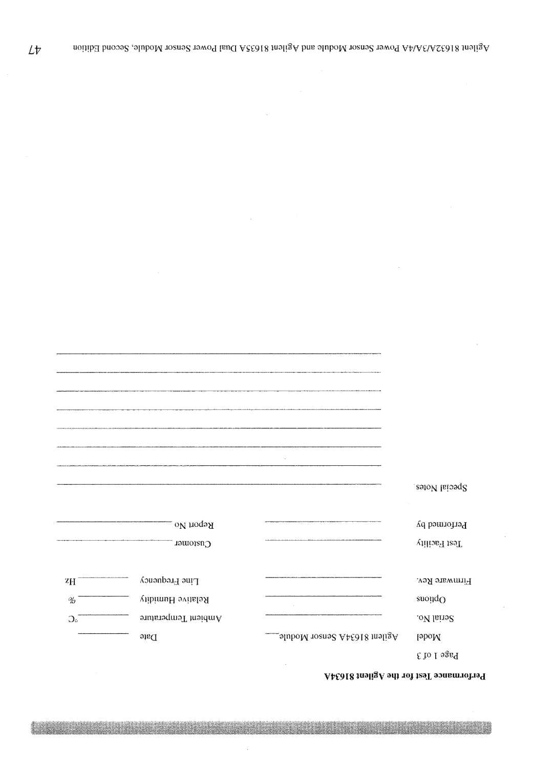 Agilent Technologies 4A, 3A, 81632A manual 