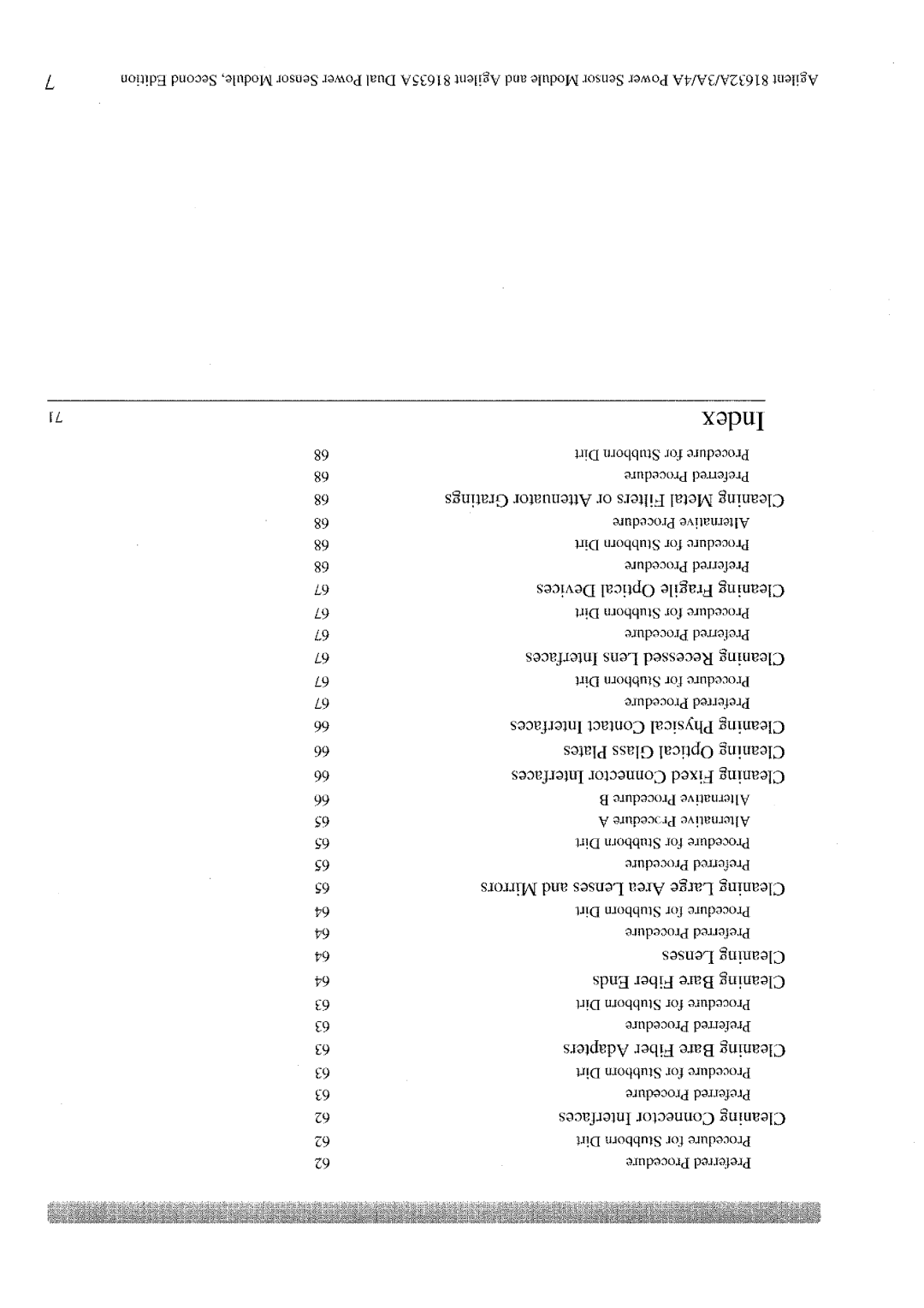 Agilent Technologies 81632A, 3A, 4A manual 