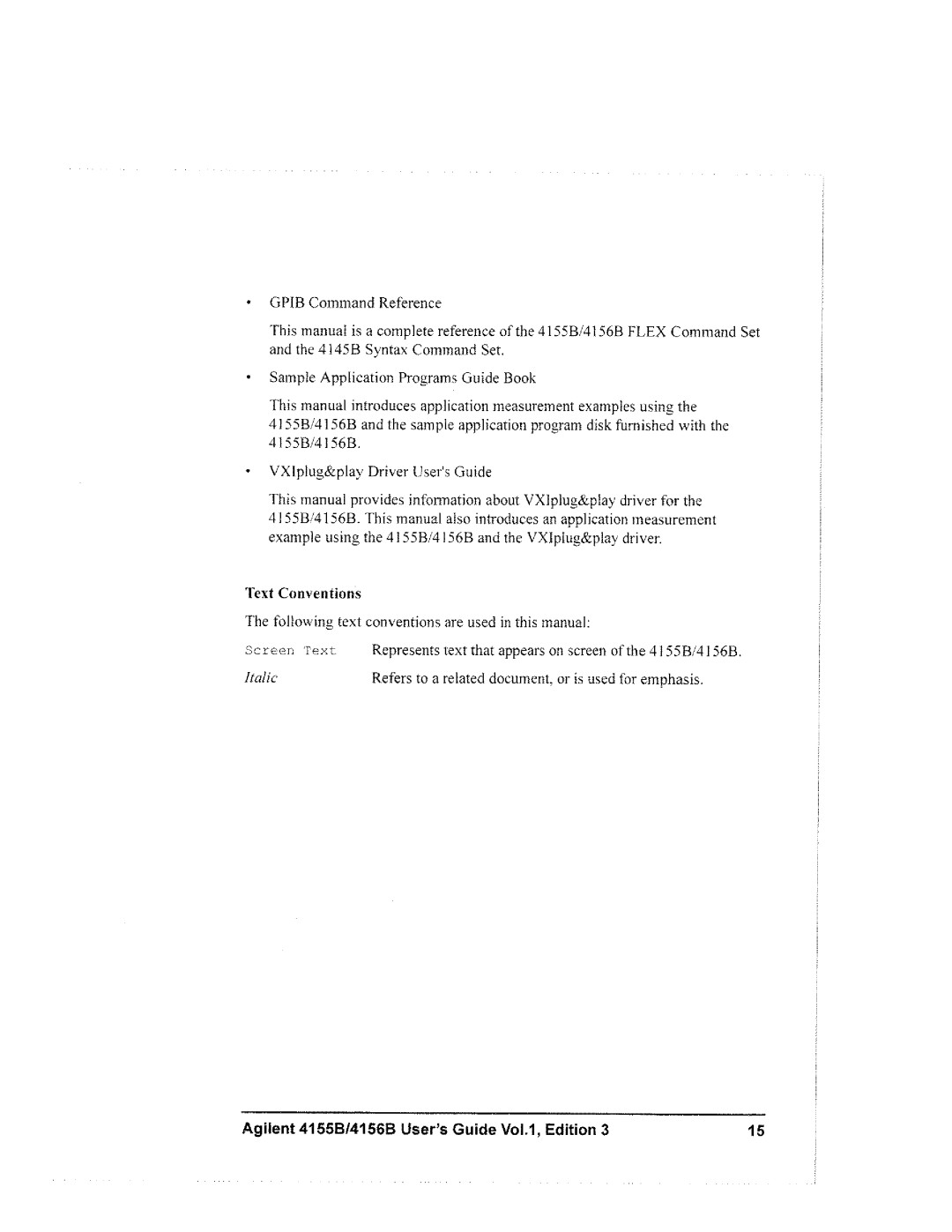 Agilent Technologies 4156B, 4155B manual 