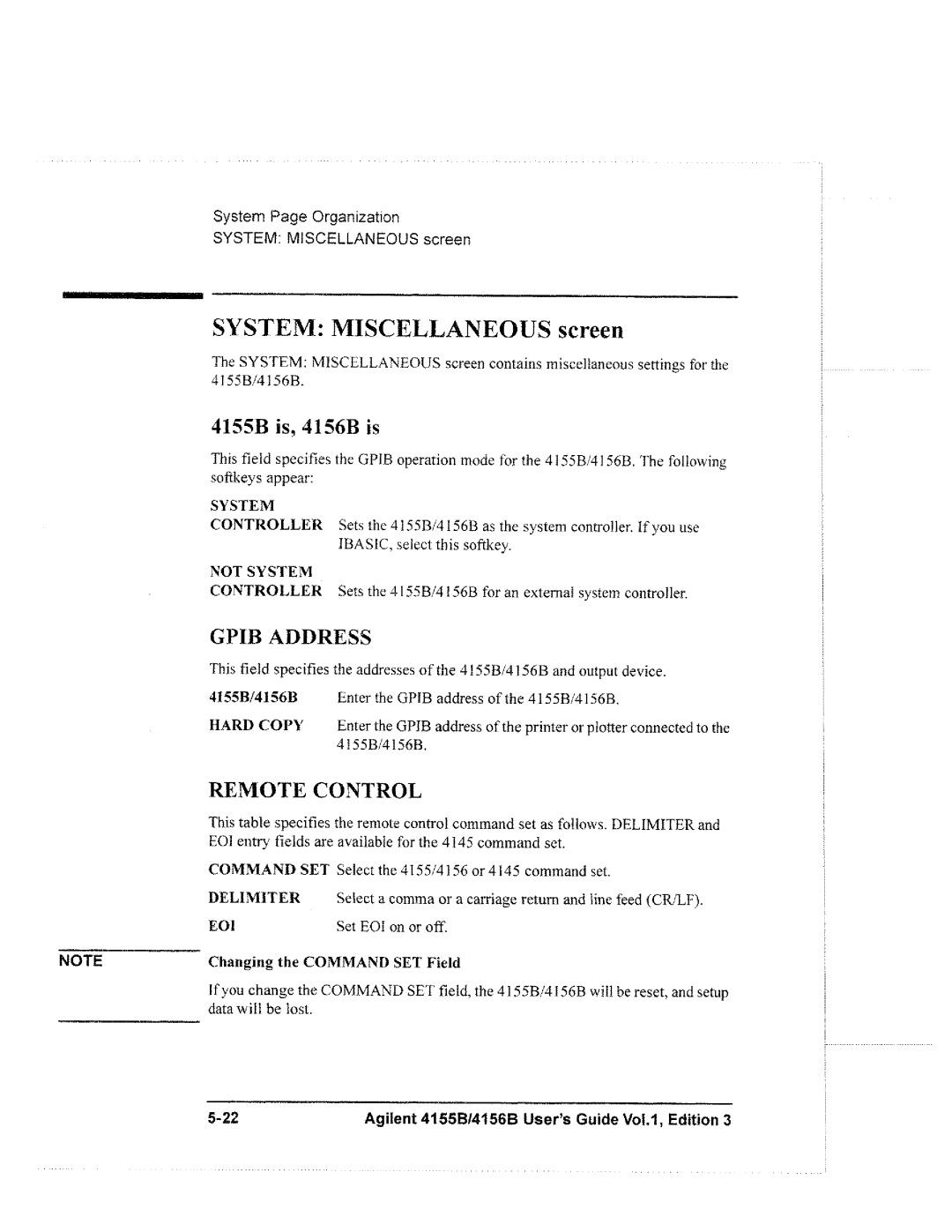 Agilent Technologies 4155B, 4156B manual 