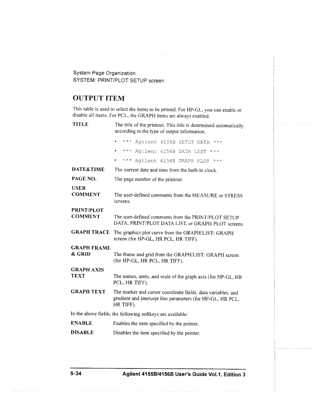 Agilent Technologies 4155B, 4156B manual 