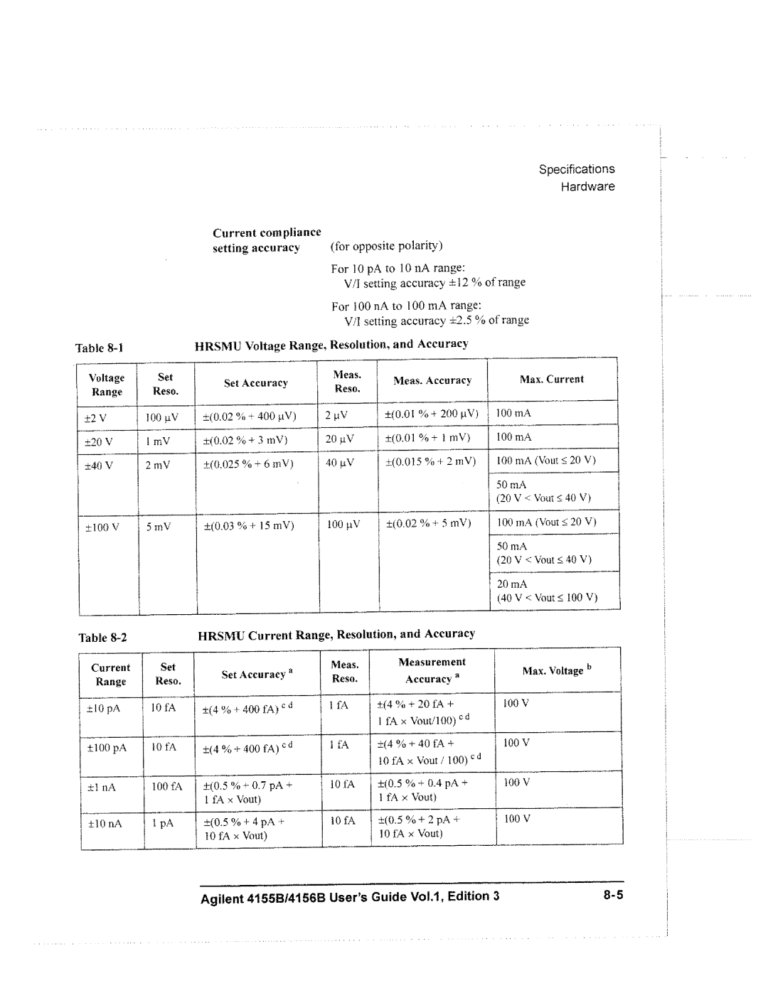 Agilent Technologies 4156B, 4155B manual 