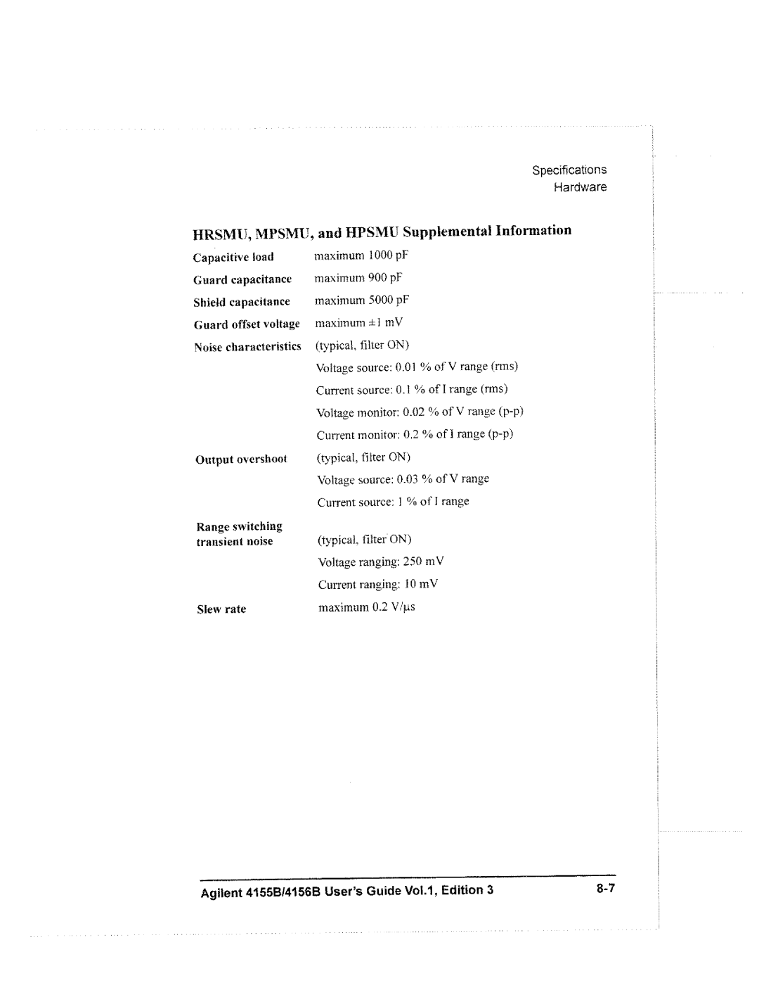 Agilent Technologies 4156B, 4155B manual 