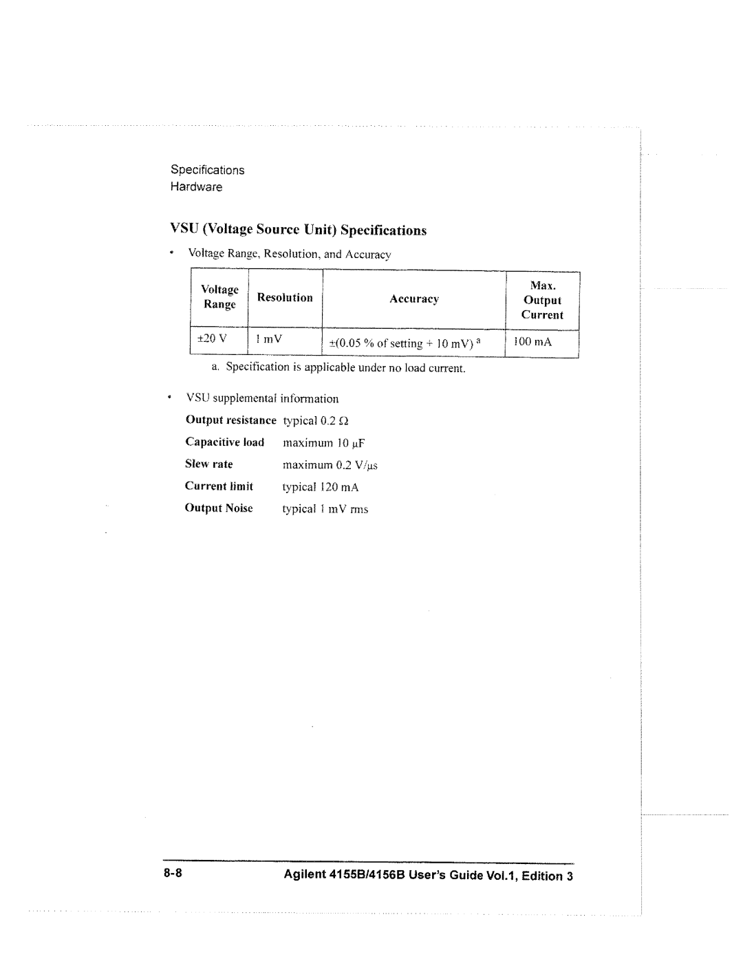 Agilent Technologies 4155B, 4156B manual 