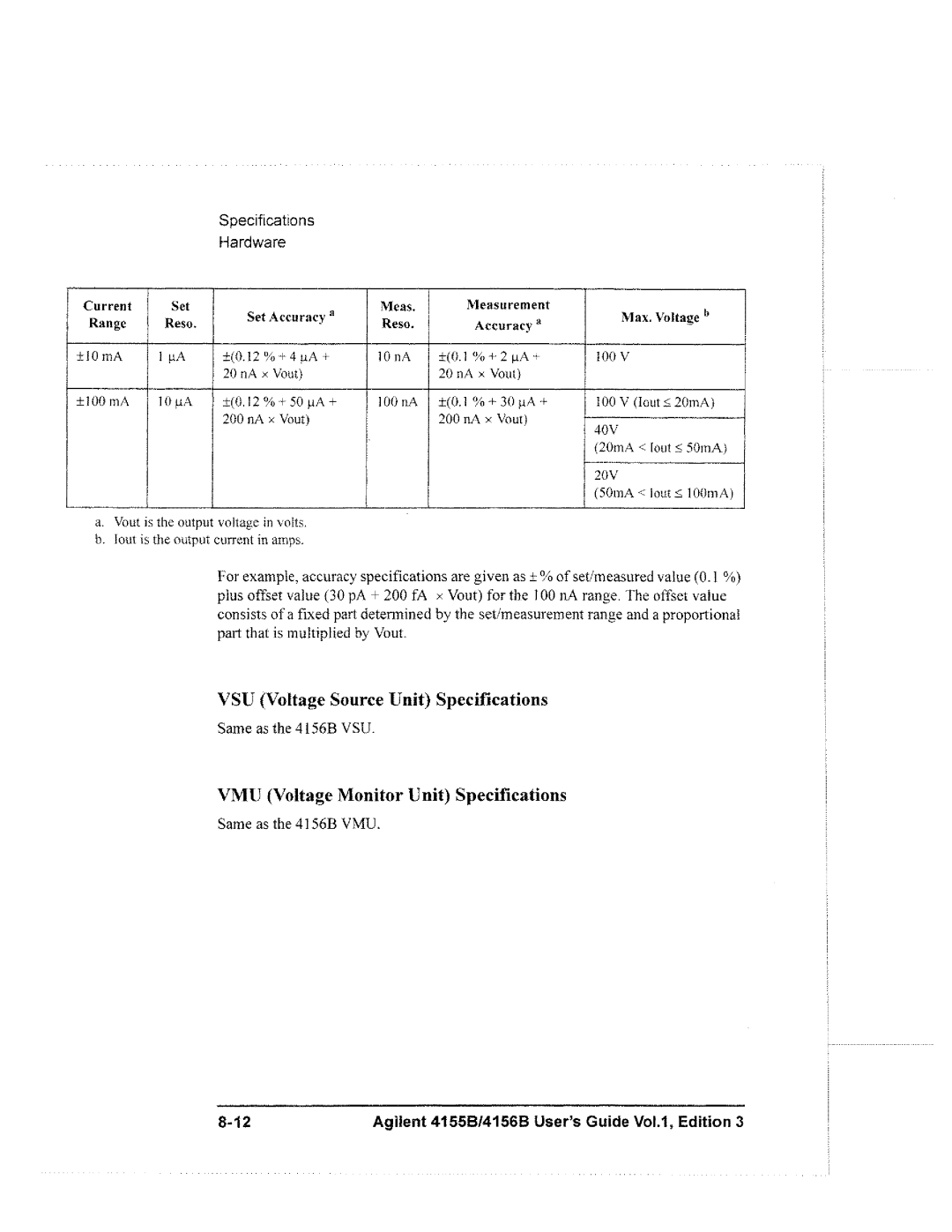 Agilent Technologies 4155B, 4156B manual 