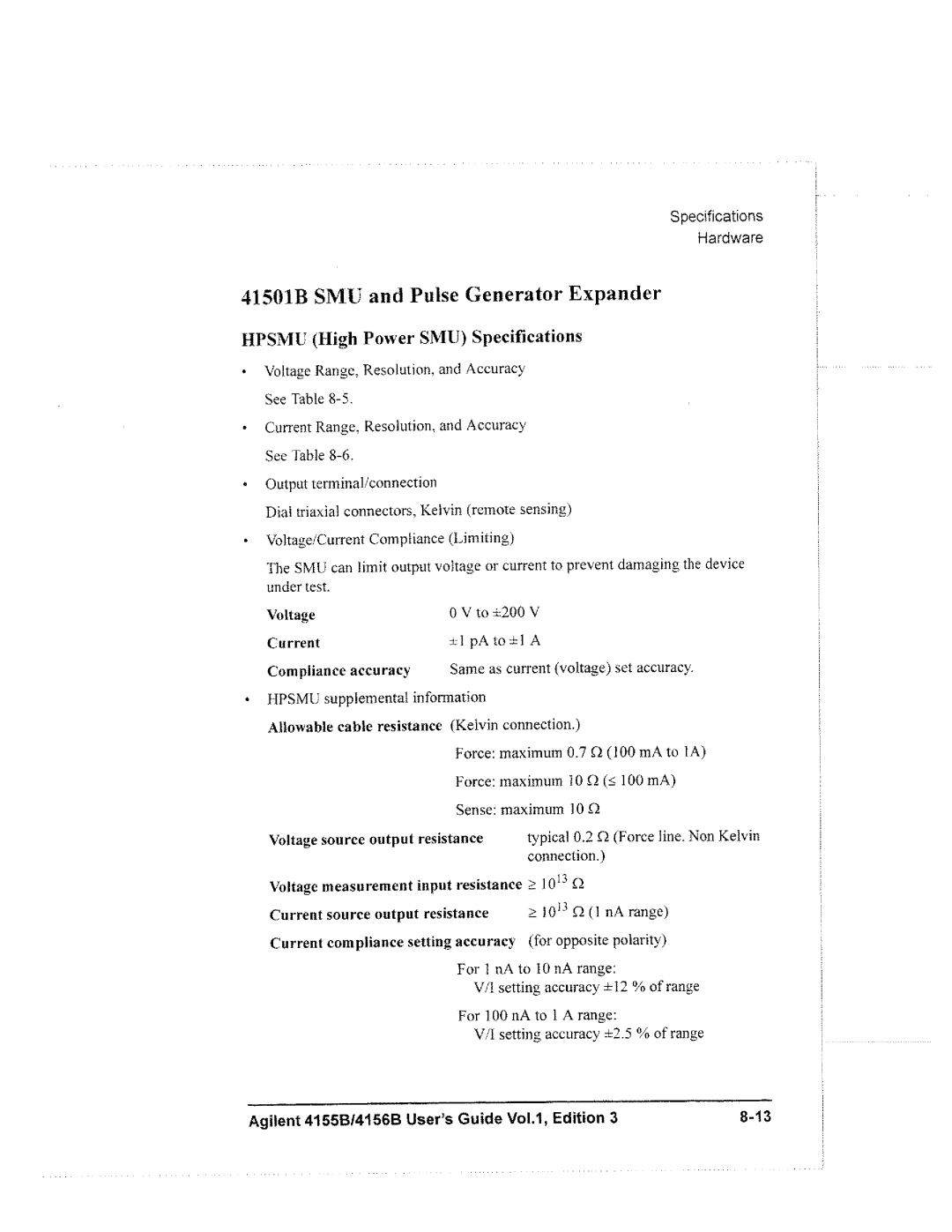 Agilent Technologies 4156B, 4155B manual 