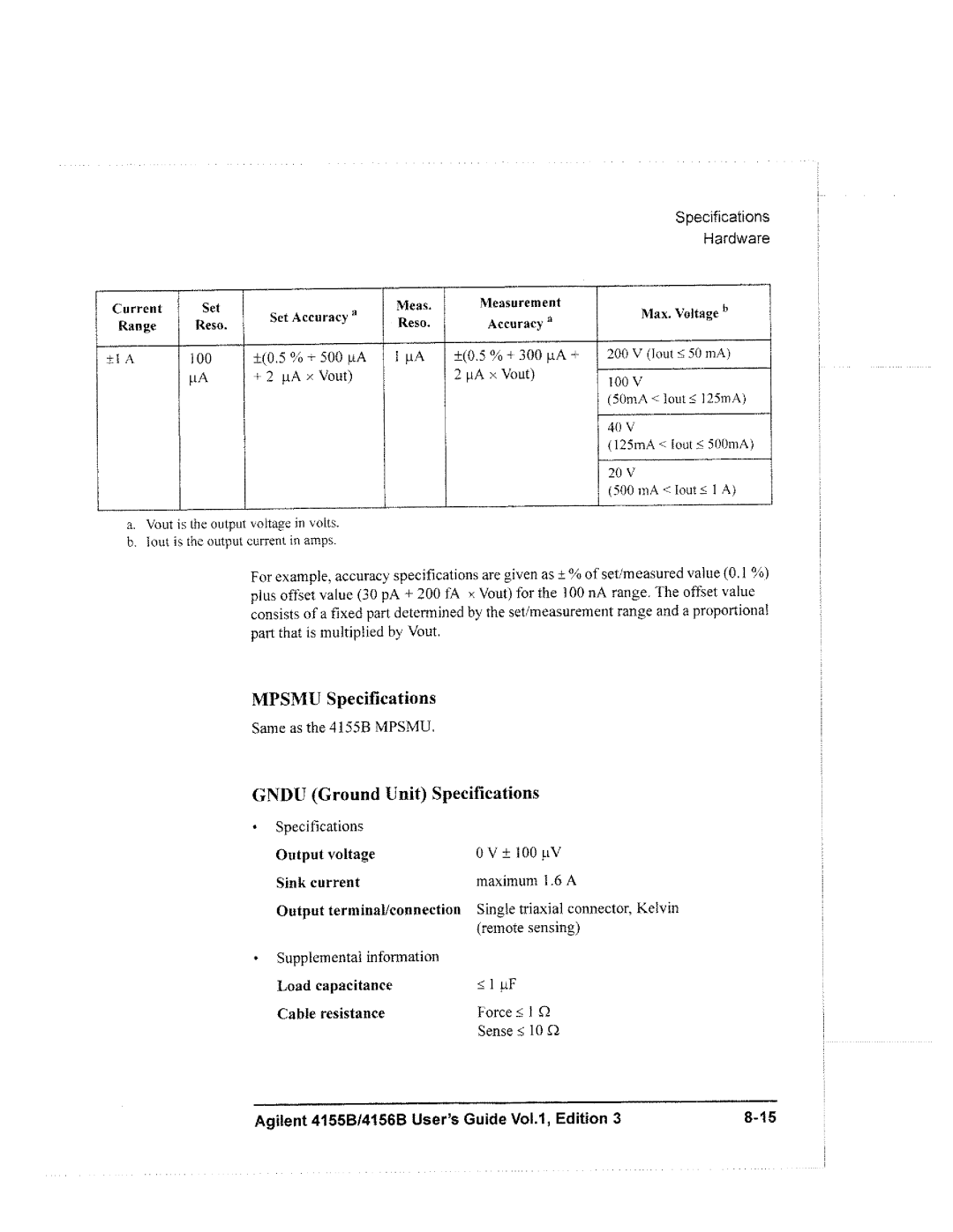 Agilent Technologies 4156B, 4155B manual 