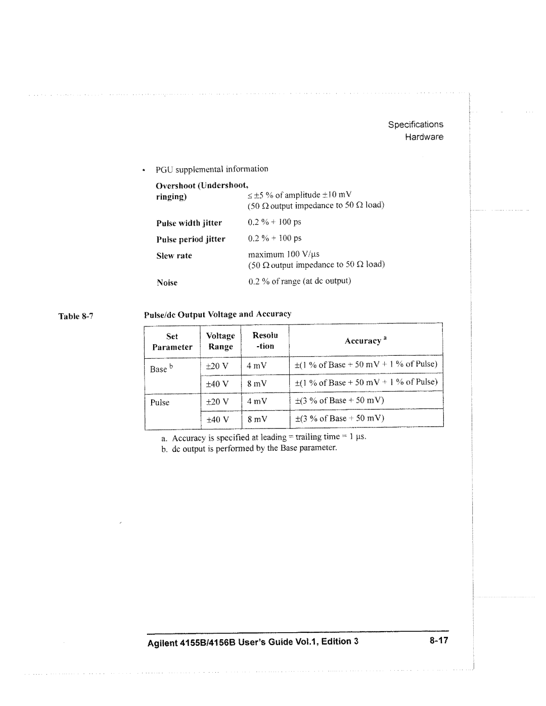 Agilent Technologies 4156B, 4155B manual 