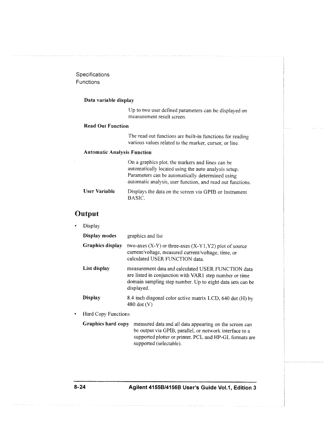 Agilent Technologies 4155B, 4156B manual 