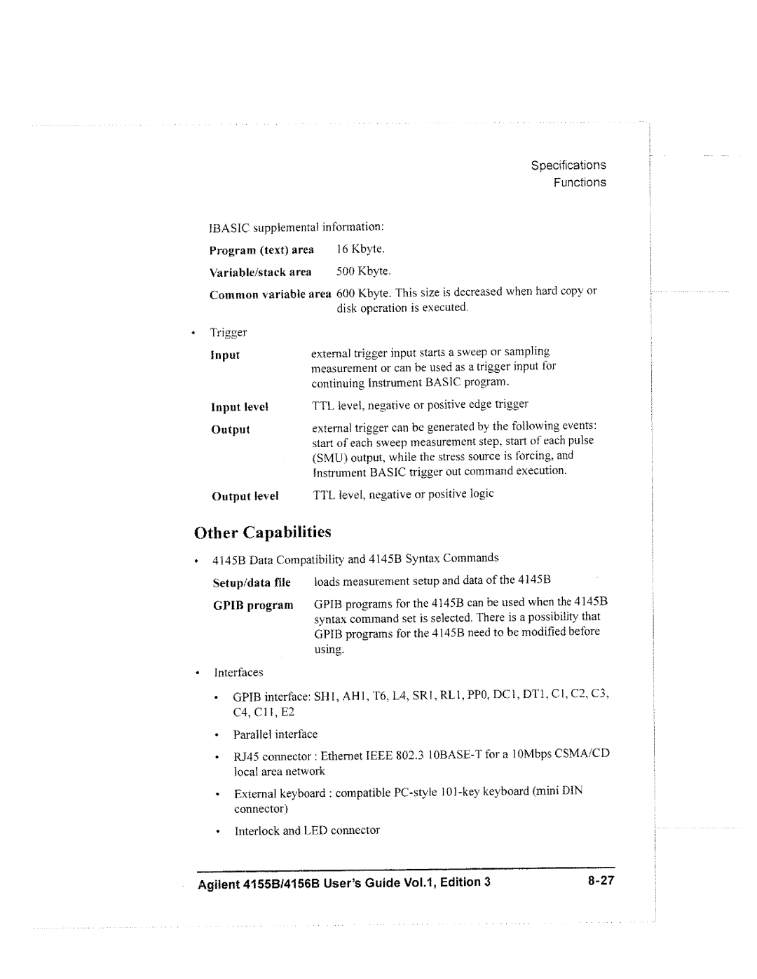 Agilent Technologies 4156B, 4155B manual 