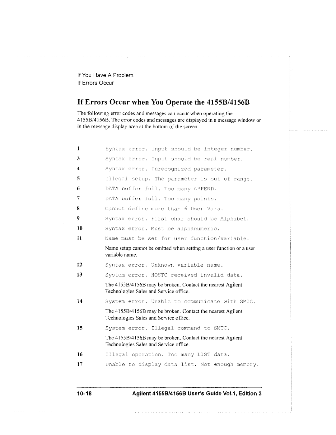 Agilent Technologies 4155B, 4156B manual 